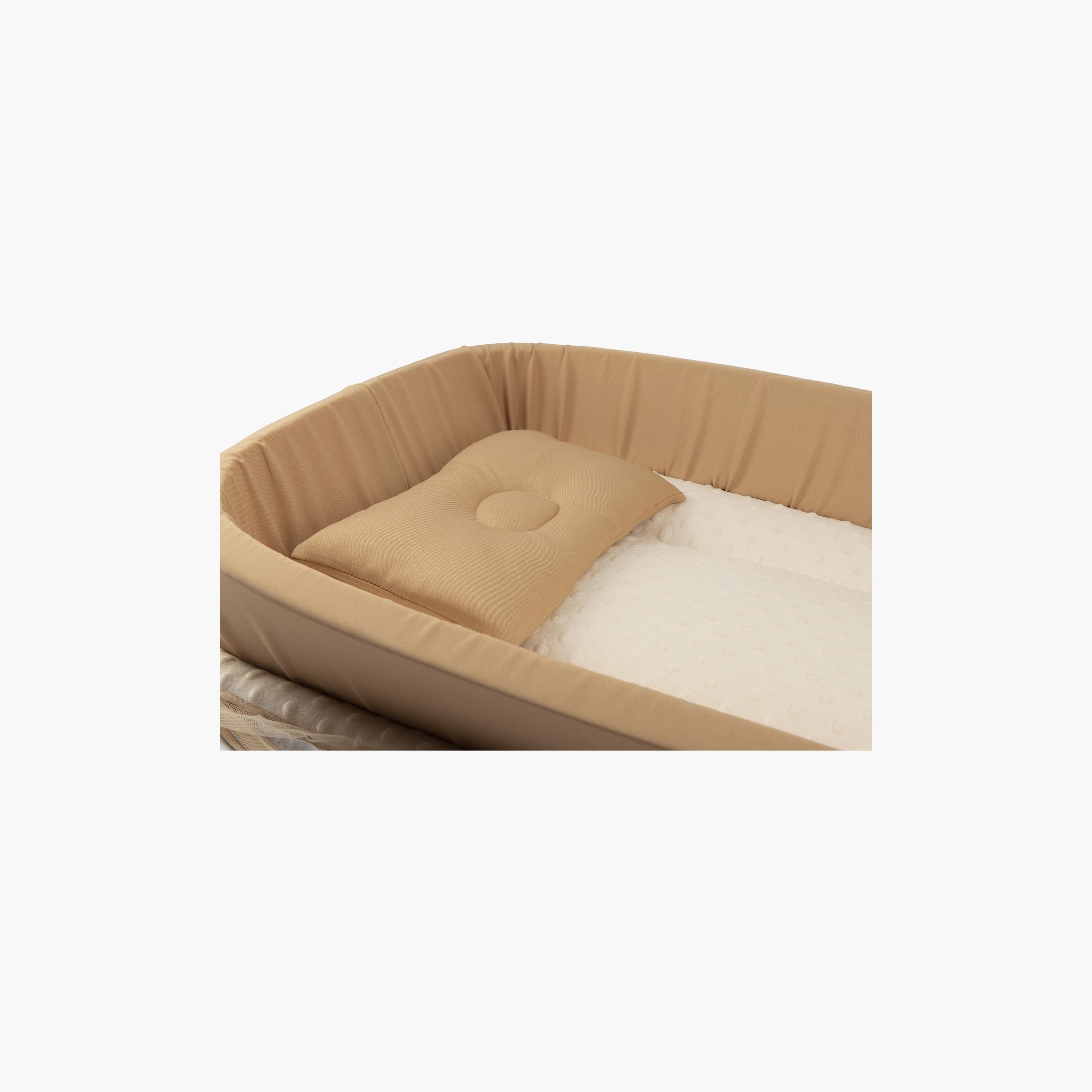 Little Angel Portable Bed with Comfy Padding-baby-nursery-furniture-cribsandbeds-bassinets-image-3