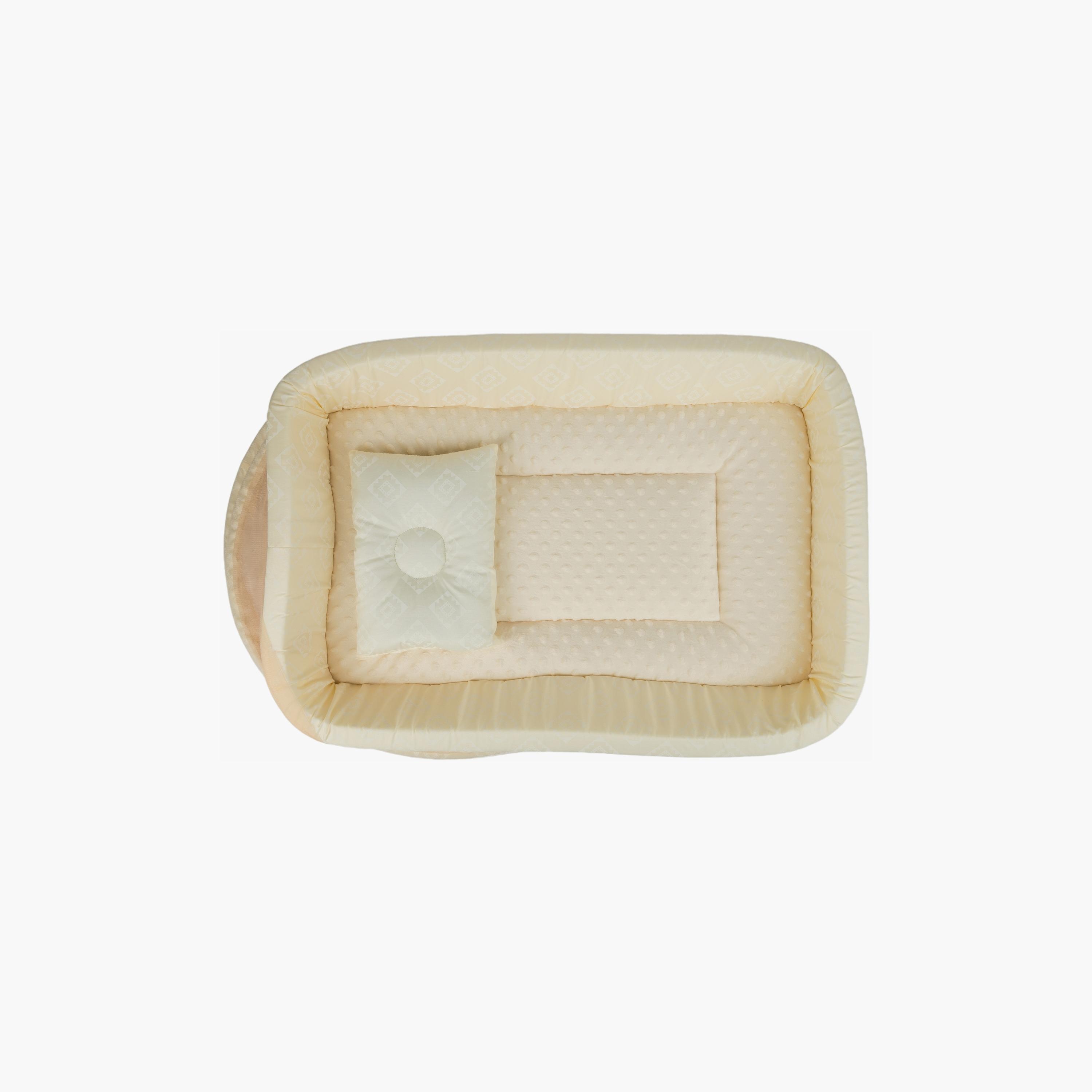Little Angel Portable Bed with Comfy Padding-baby-nursery-furniture-cribsandbeds-bassinets-image-1