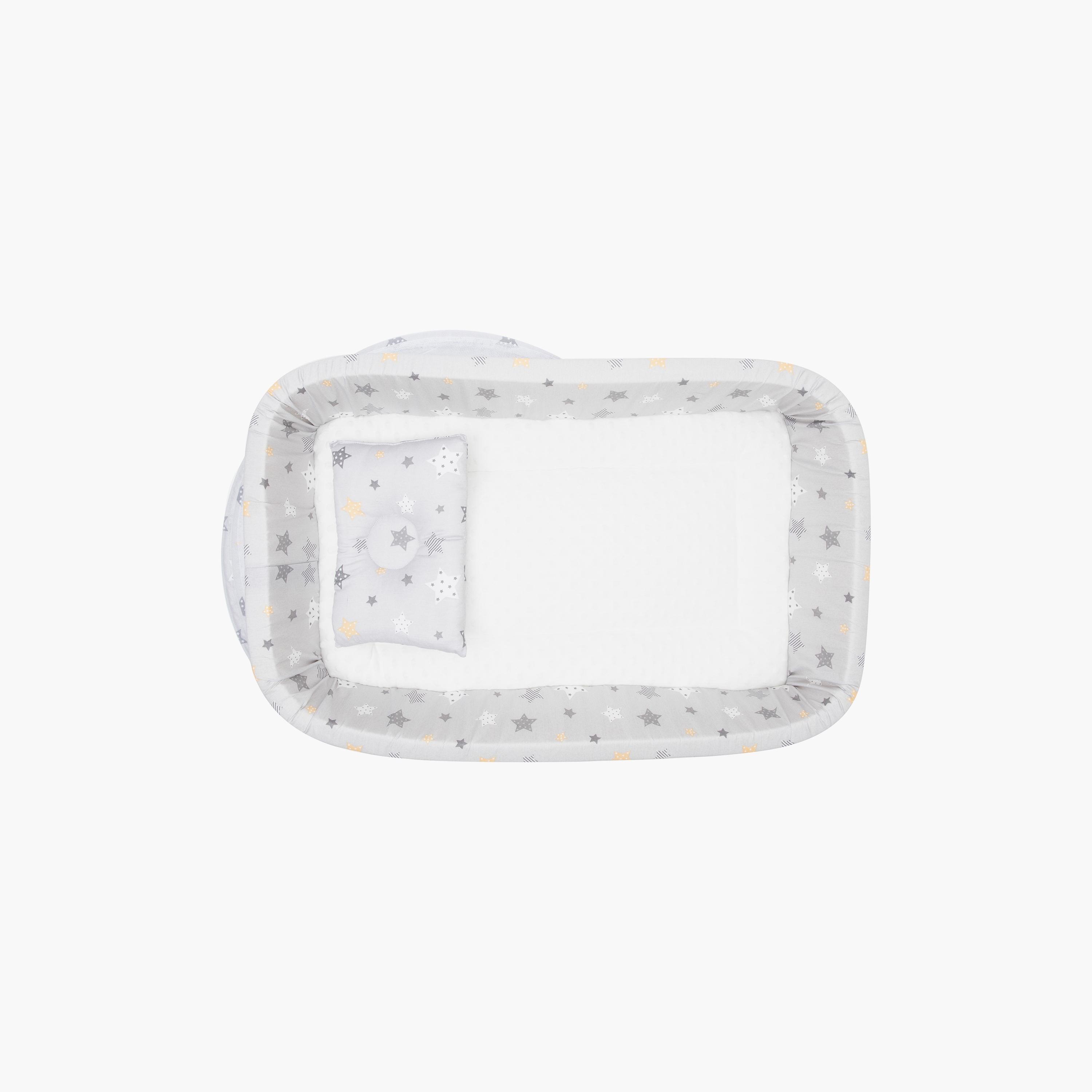 Little Angel Portable Bed with Comfy Padding-baby-nursery-furniture-cribsandbeds-bassinets-image-1