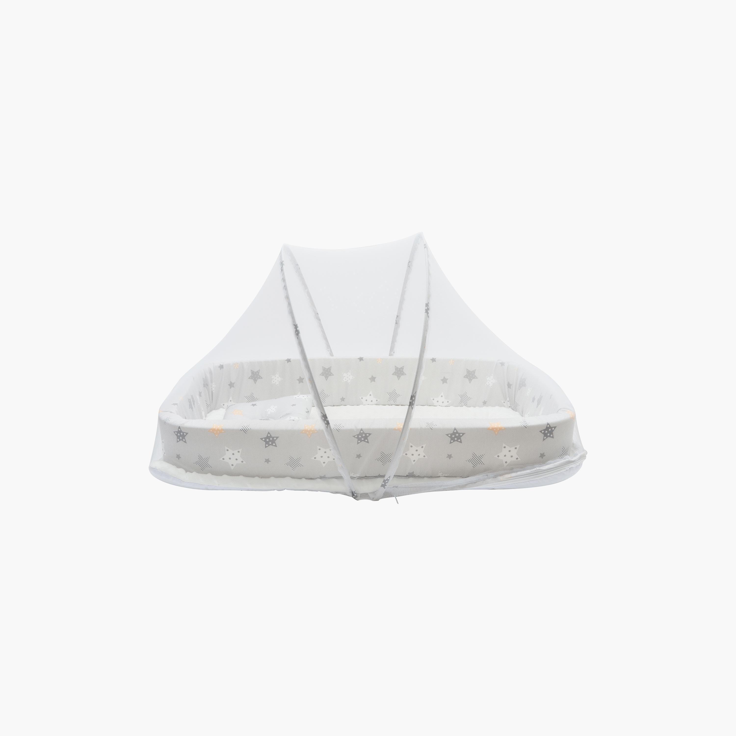 Little Angel Portable Bed with Comfy Padding-baby-nursery-furniture-cribsandbeds-bassinets-image-2