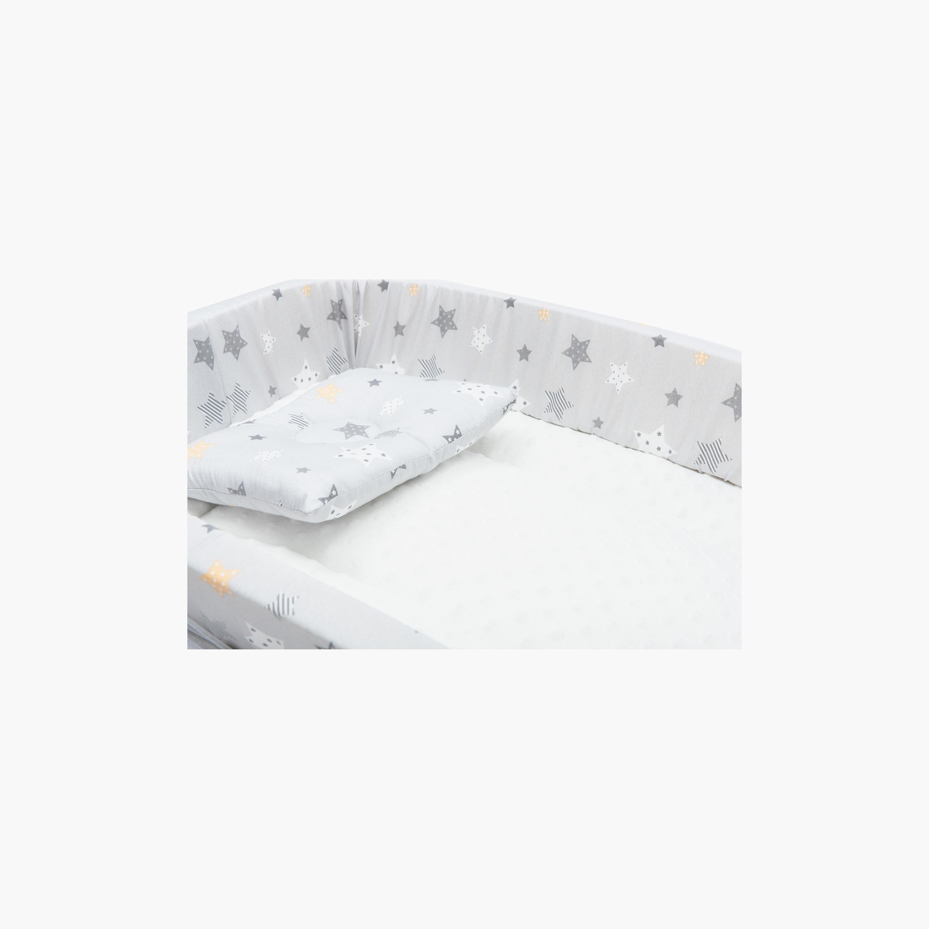 Little Angel Portable Bed with Comfy Padding-baby-nursery-furniture-cribsandbeds-bassinets-image-3