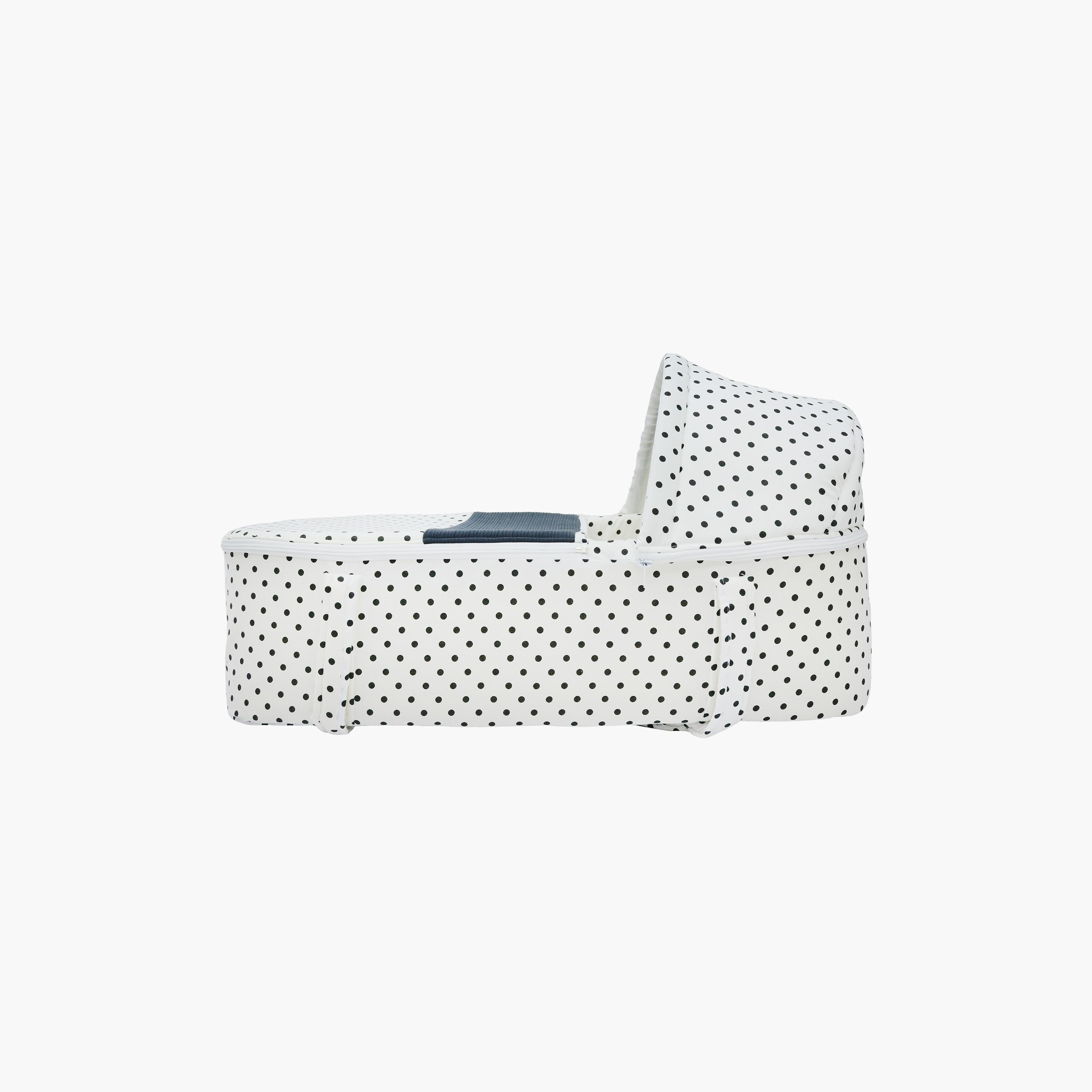 Little Angel Carry Bassinet with Diaper Bag, Polka Dots-baby-nursery-furniture-cribsandbeds-bassinets-image-5