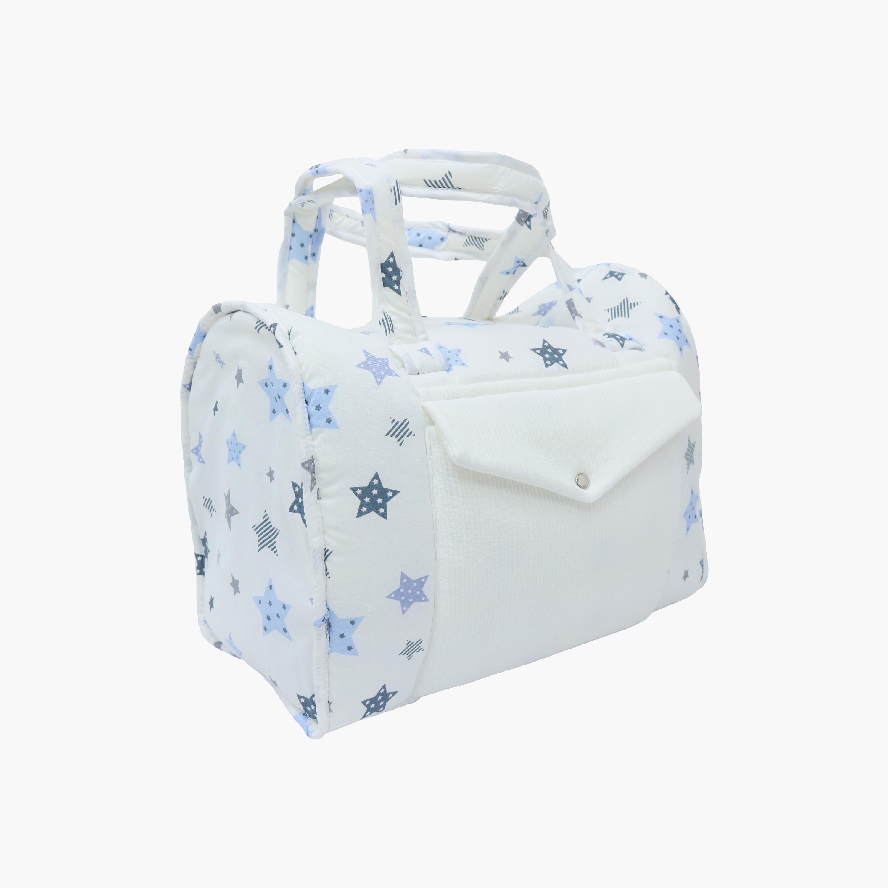 Little Angel Carry Bassinet with Diaper Bag, White-baby-nursery-furniture-cribsandbeds-bassinets-image-4