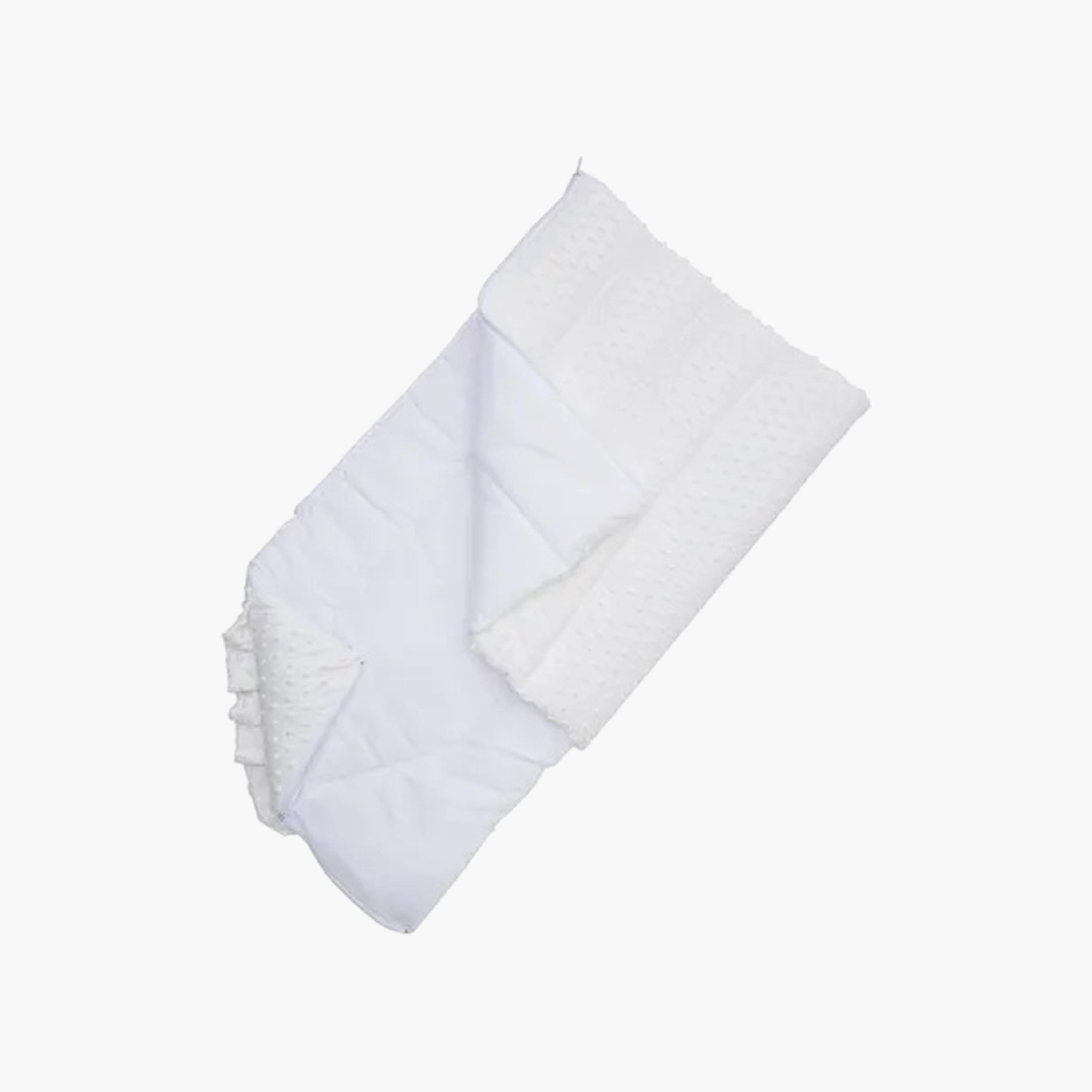 Little Angel Lightweight Sleeping Bag, White-baby-nursery-blanketsandswaddles-swaddlesandsleepingbags-image-2