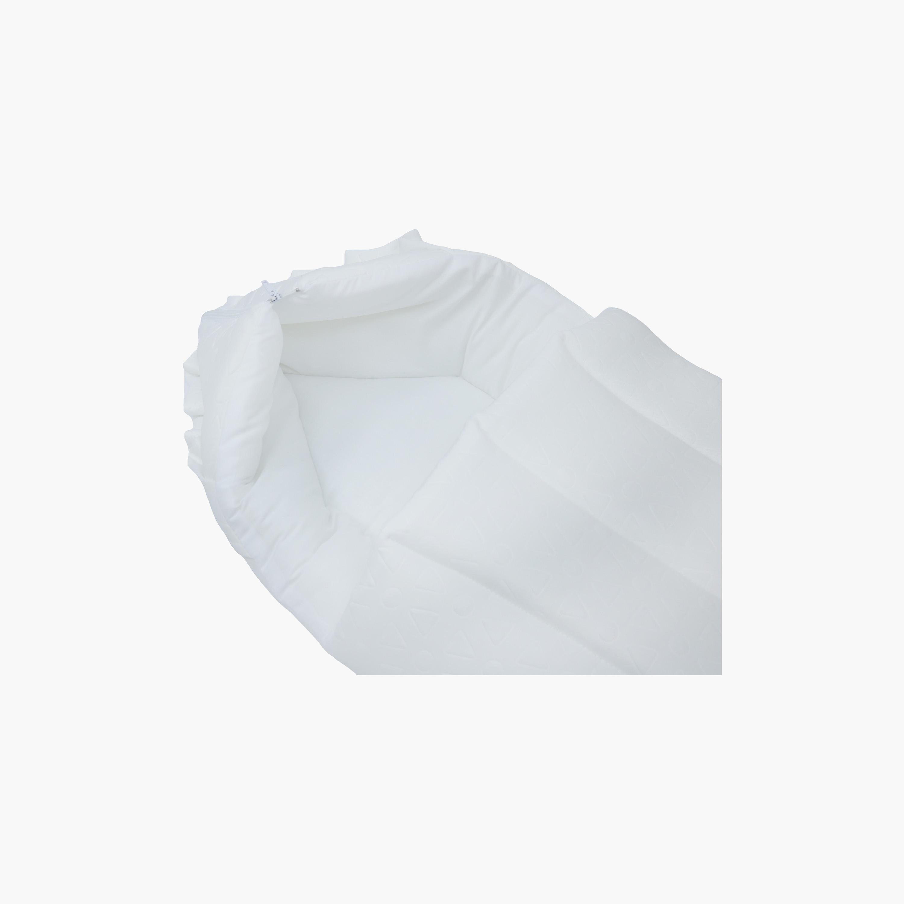 Little Angel Lightweight Sleeping Bag, White-baby-nursery-blanketsandswaddles-swaddlesandsleepingbags-image-2