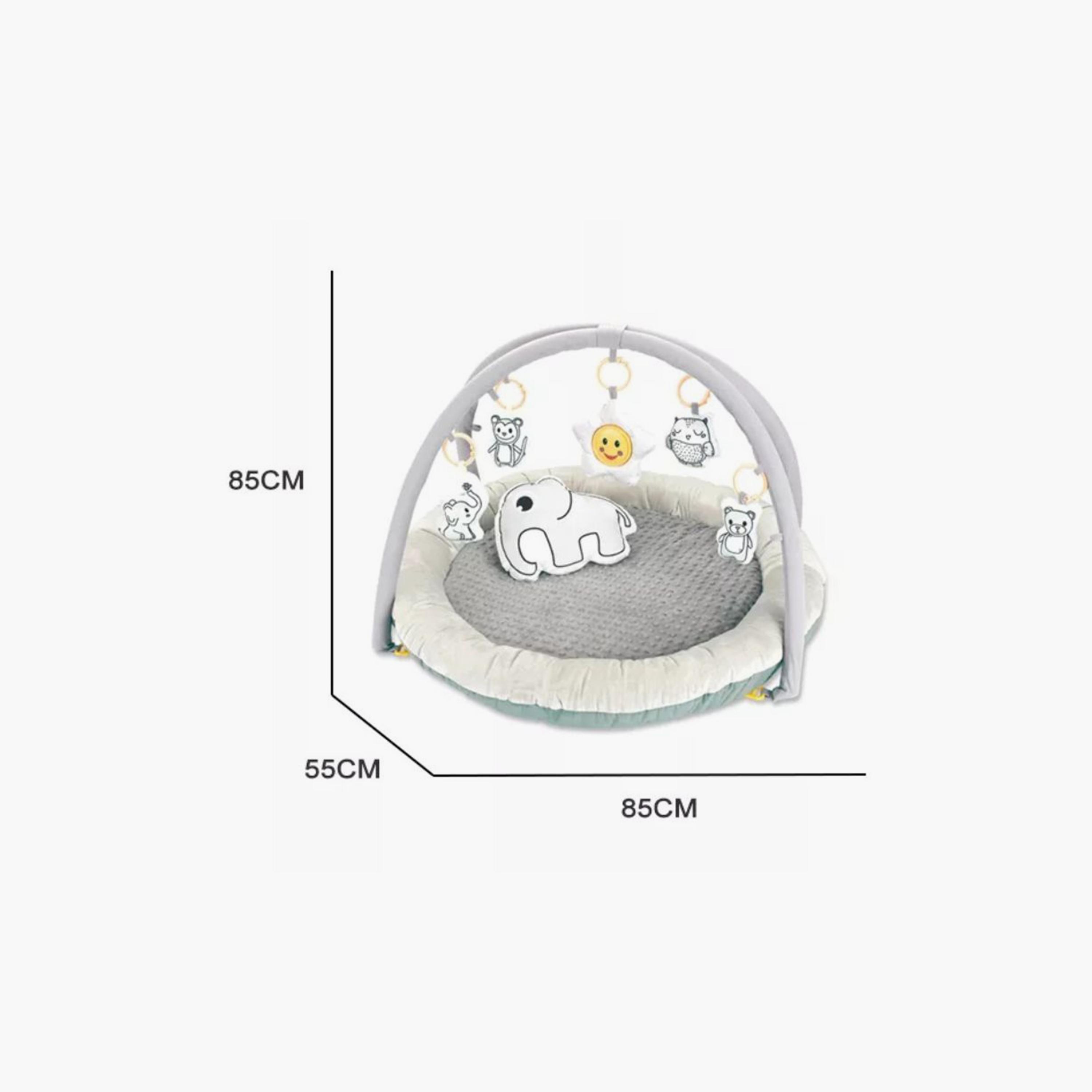 Little Angel Rounded & Comfortable Gym Play Mat-baby-infantactivity-playgyms-image-5