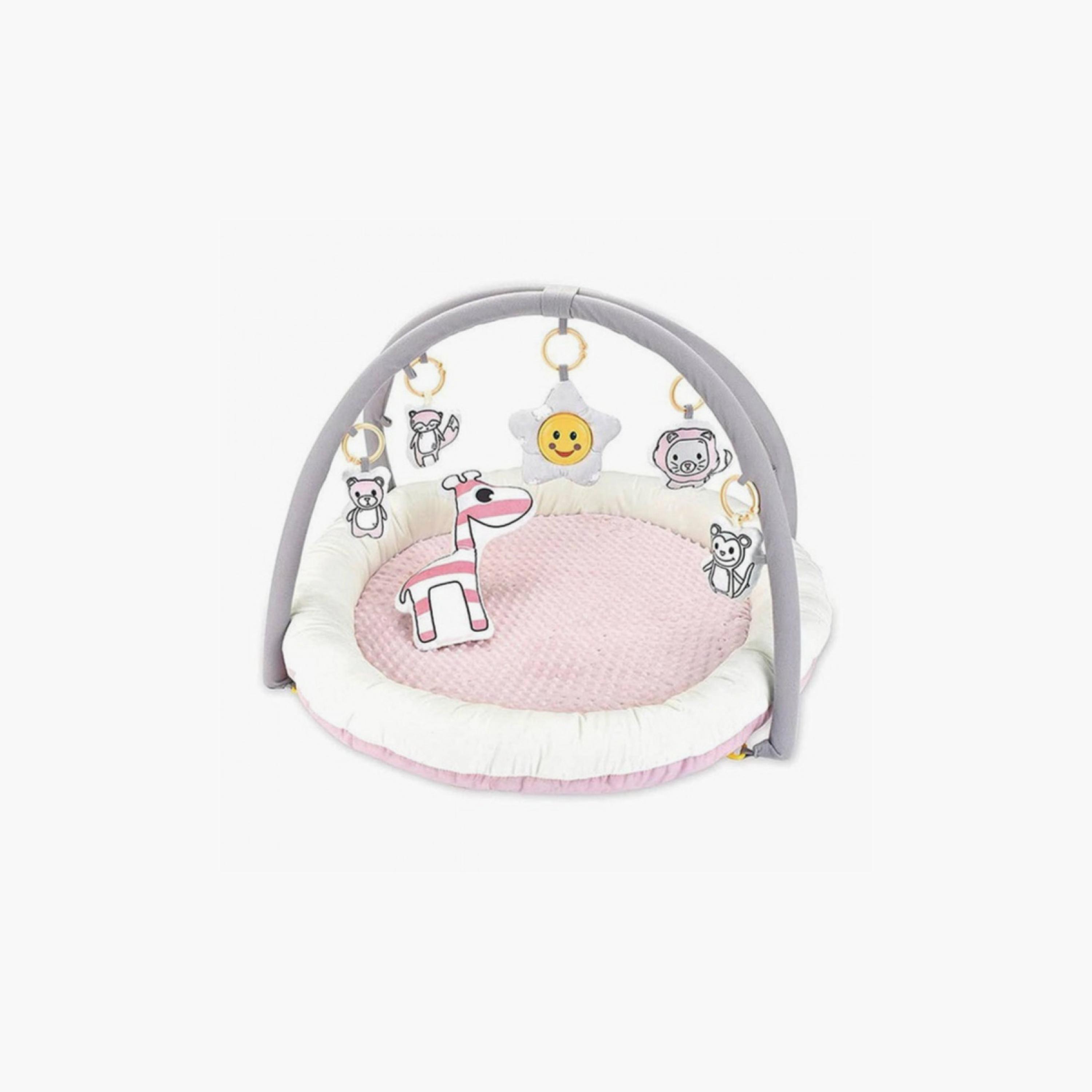Little Angel Rounded & Comfortable Gym Play Mat-baby-infantactivity-playgyms-image-1