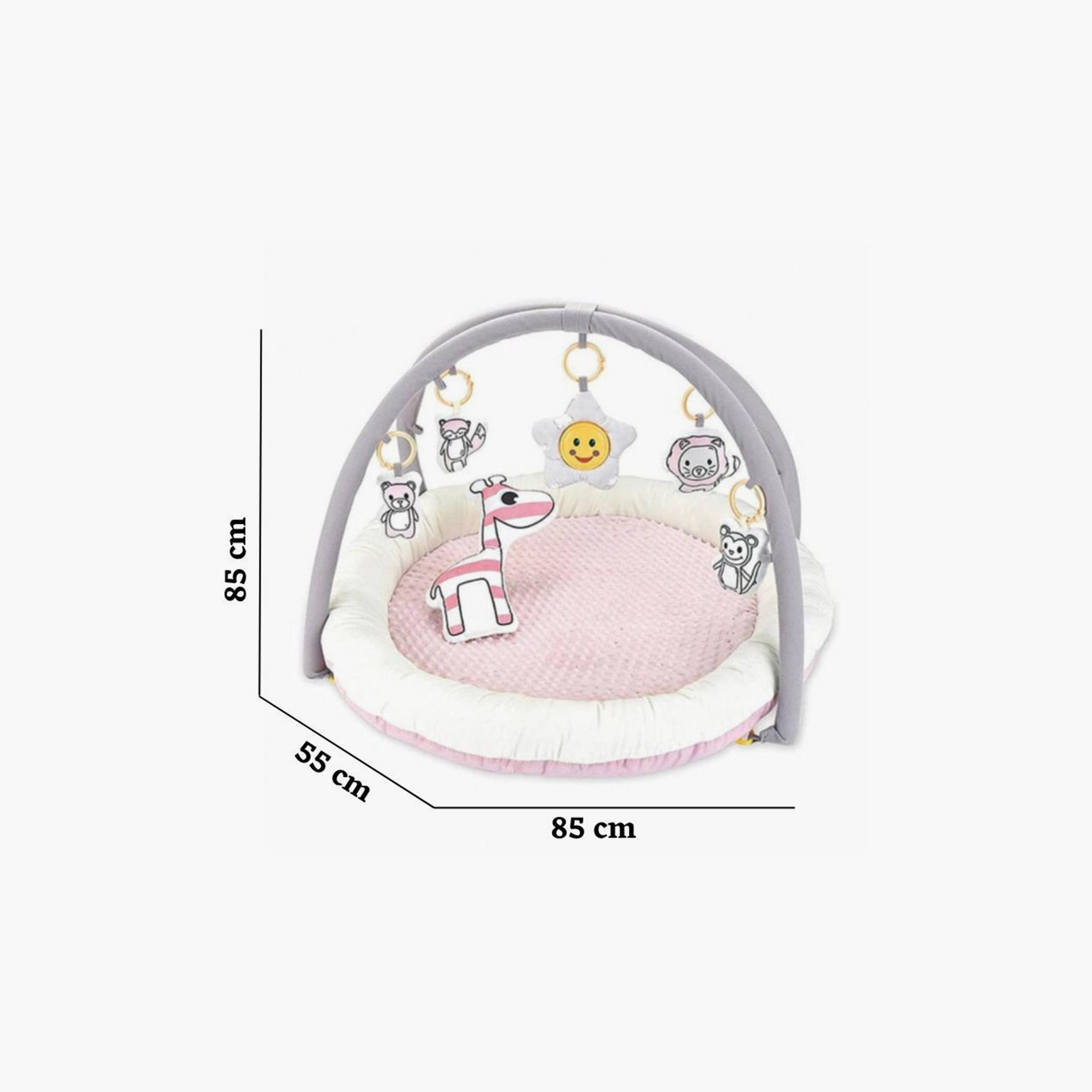 Little Angel Rounded & Comfortable Gym Play Mat-baby-infantactivity-playgyms-image-5