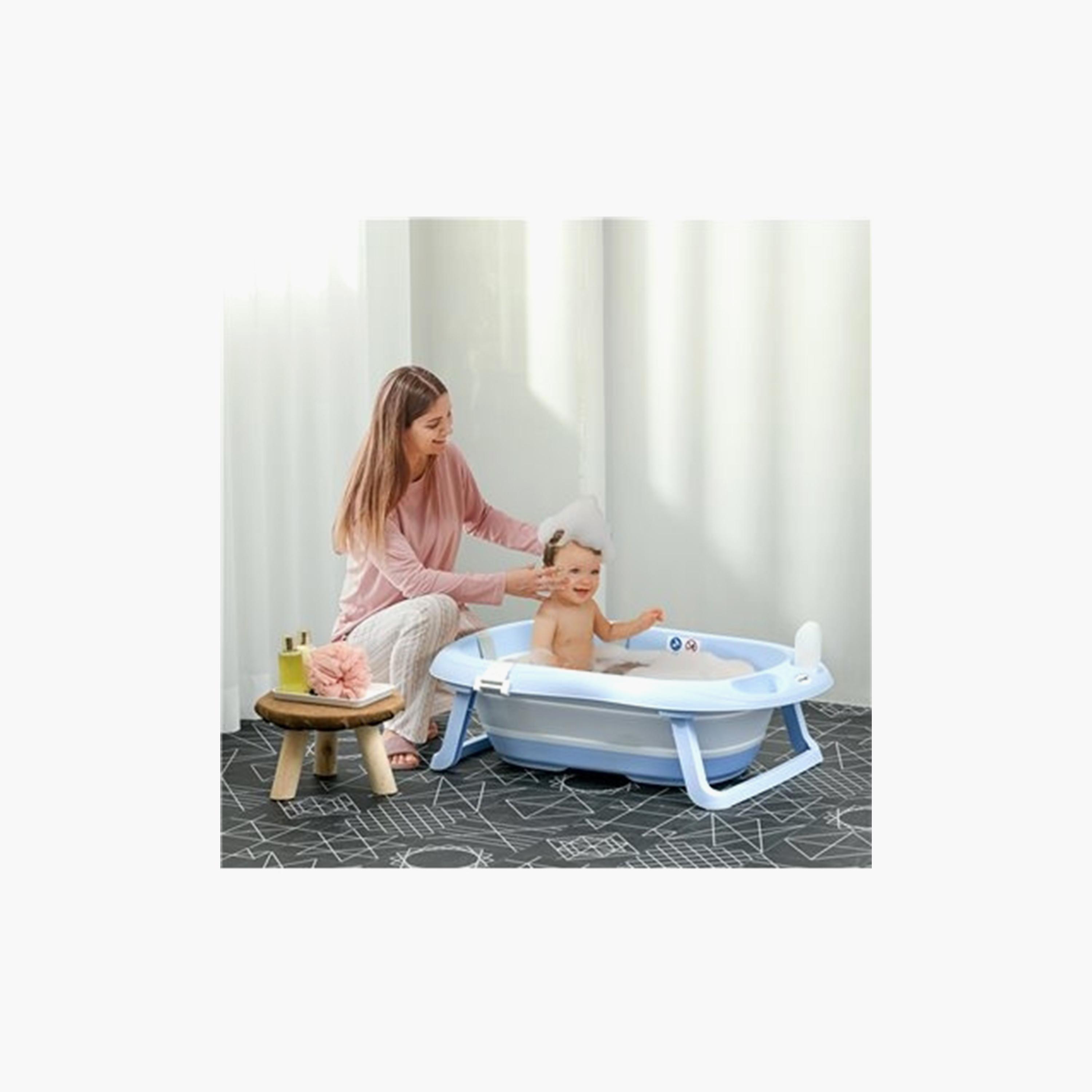 Little Angel Foldable & Portable Bathtub-baby-bathandcare-bathtubs-image-2