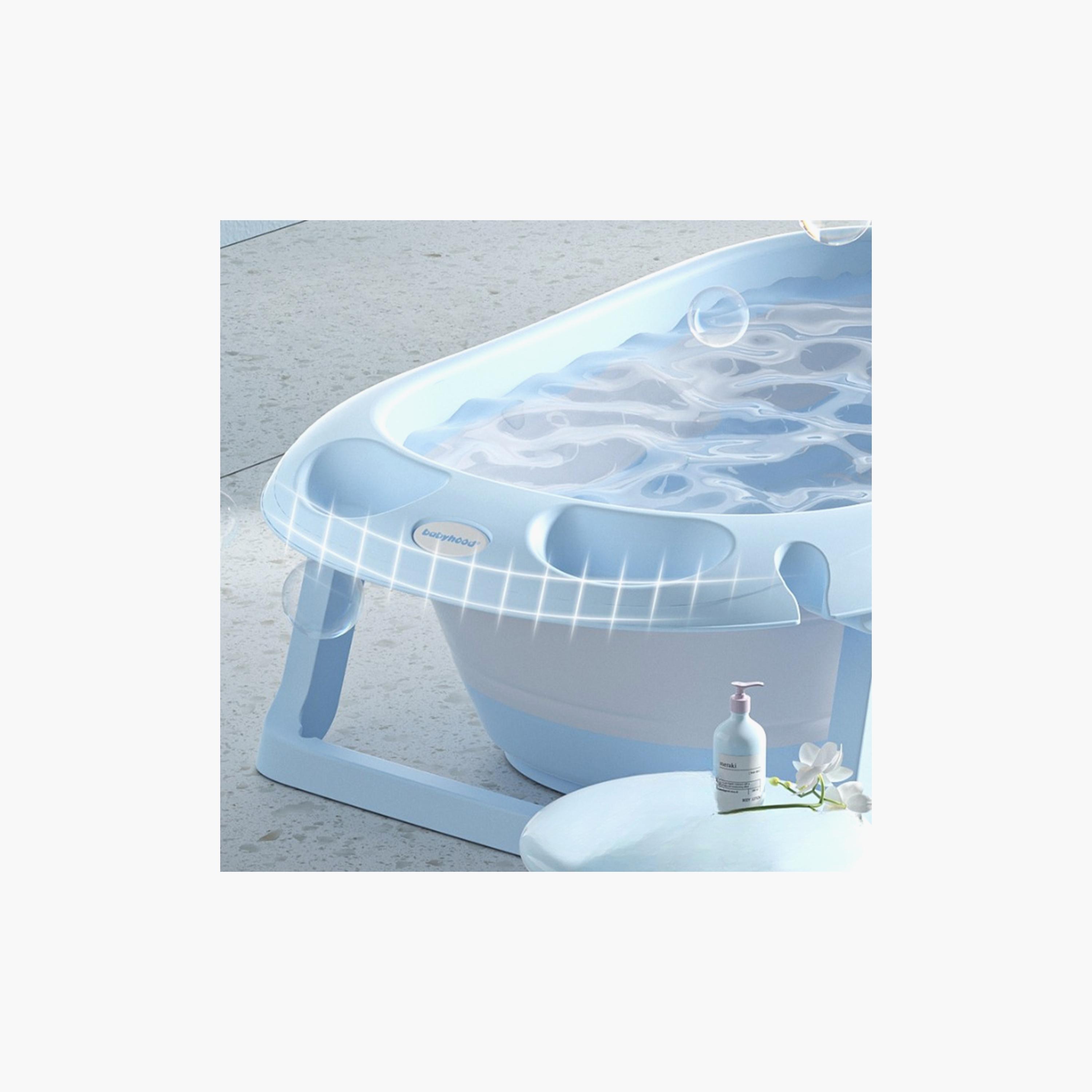 Little Angel Foldable & Portable Bathtub-baby-bathandcare-bathtubs-image-4