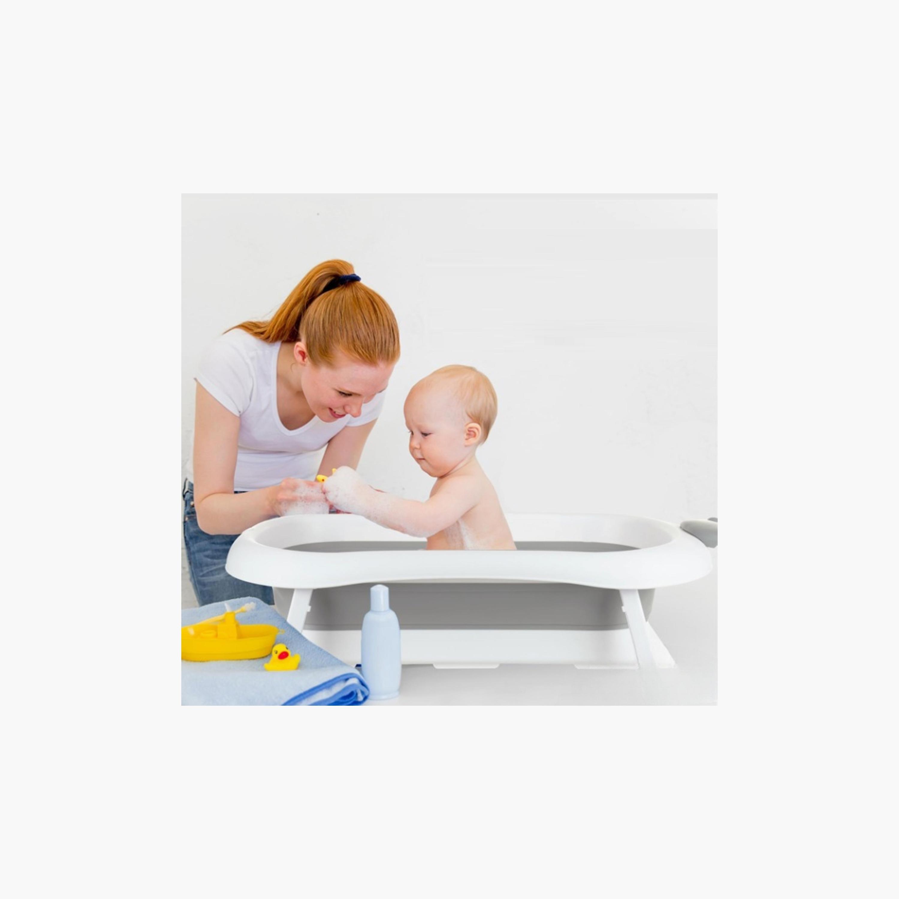حوض استحمام قابل للطي والمحمول من ليتل نجل-baby-bathandcare-bathtubs-image-3
