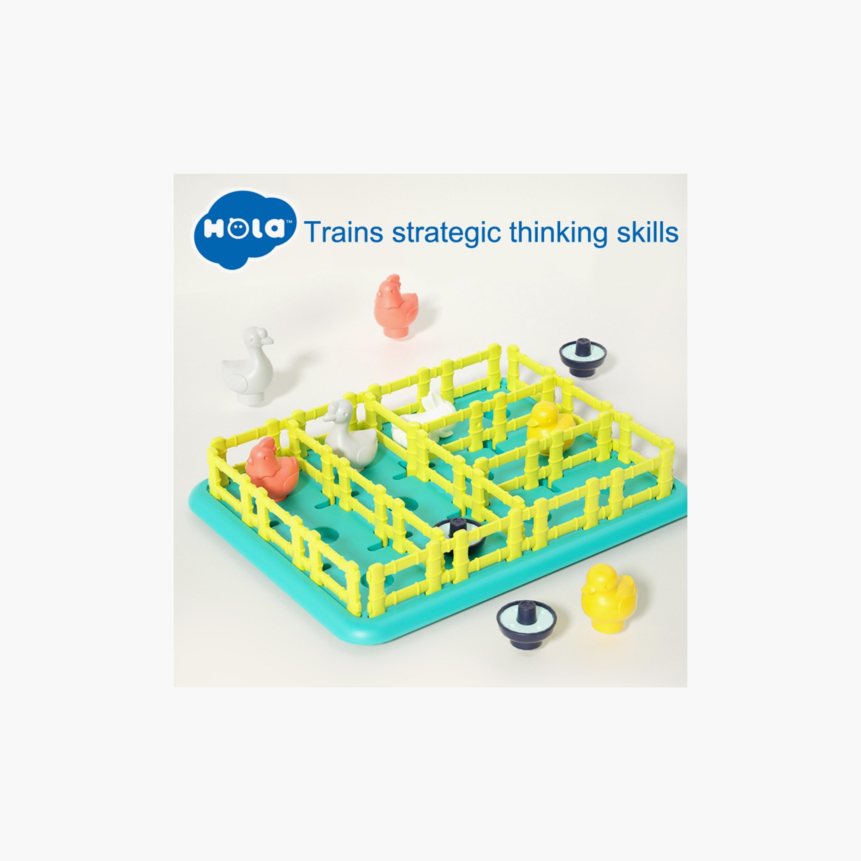 Hola Educational Happy Farm Puzzle Game Toy Set-toys-indoortoys-puzzles-image-2