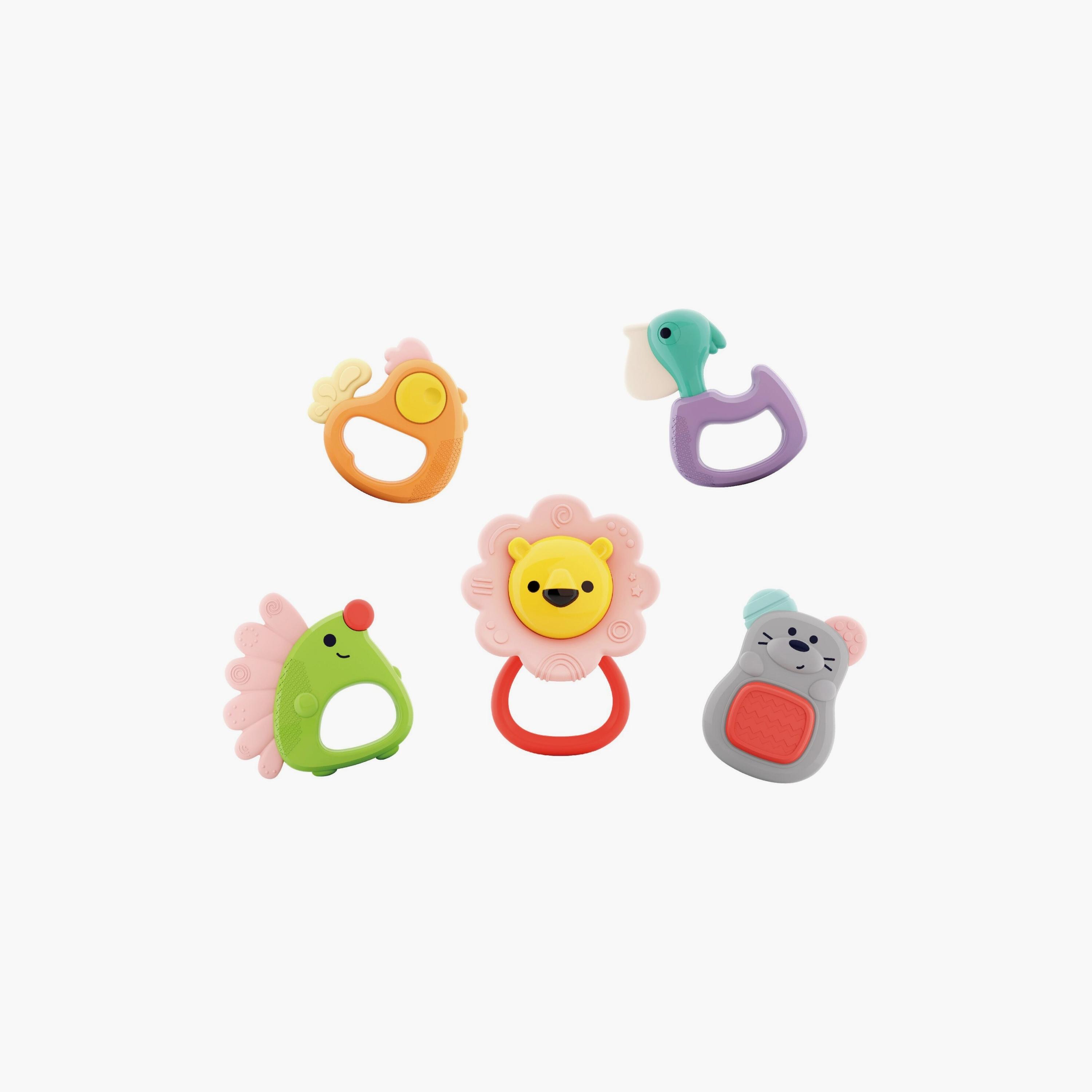 عضاضة للأطفال 5 قطع من هولا-toys-babyandtoddlertoys-learningtoys-image-1