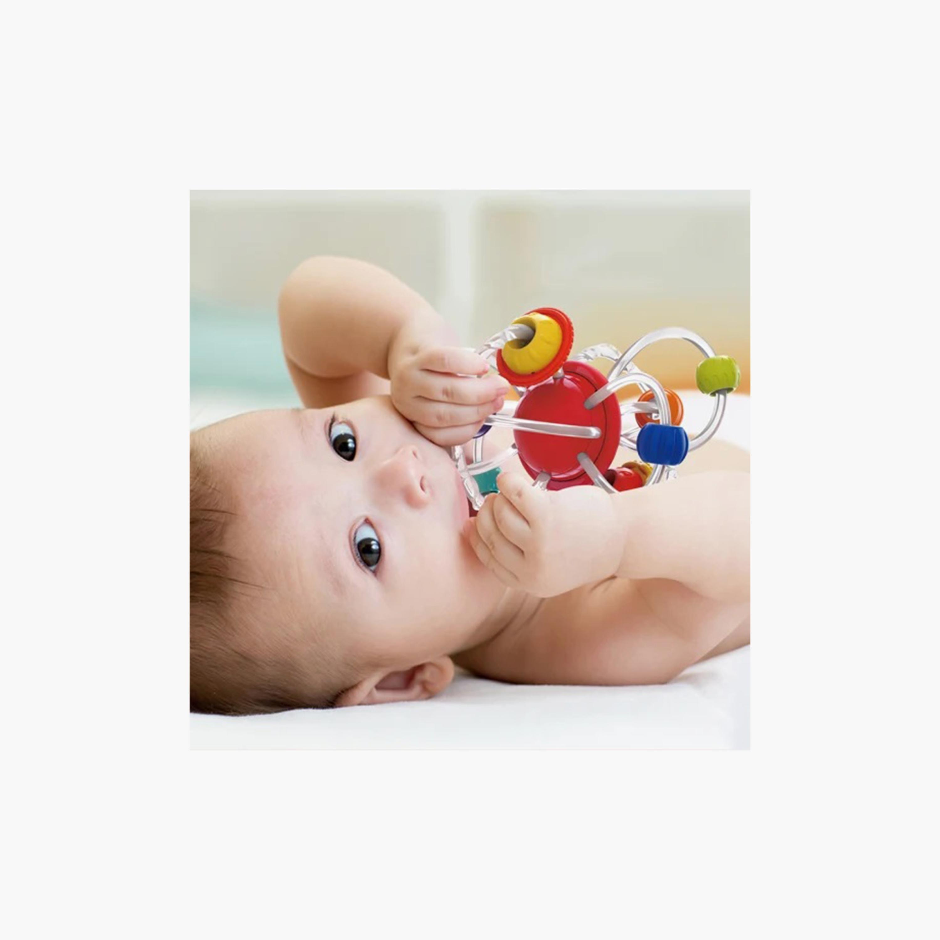 Hola Push Planet Hand Catching Ball Rattle Toy-toys-babyandtoddlertoys-rattlesandteethers-image-2