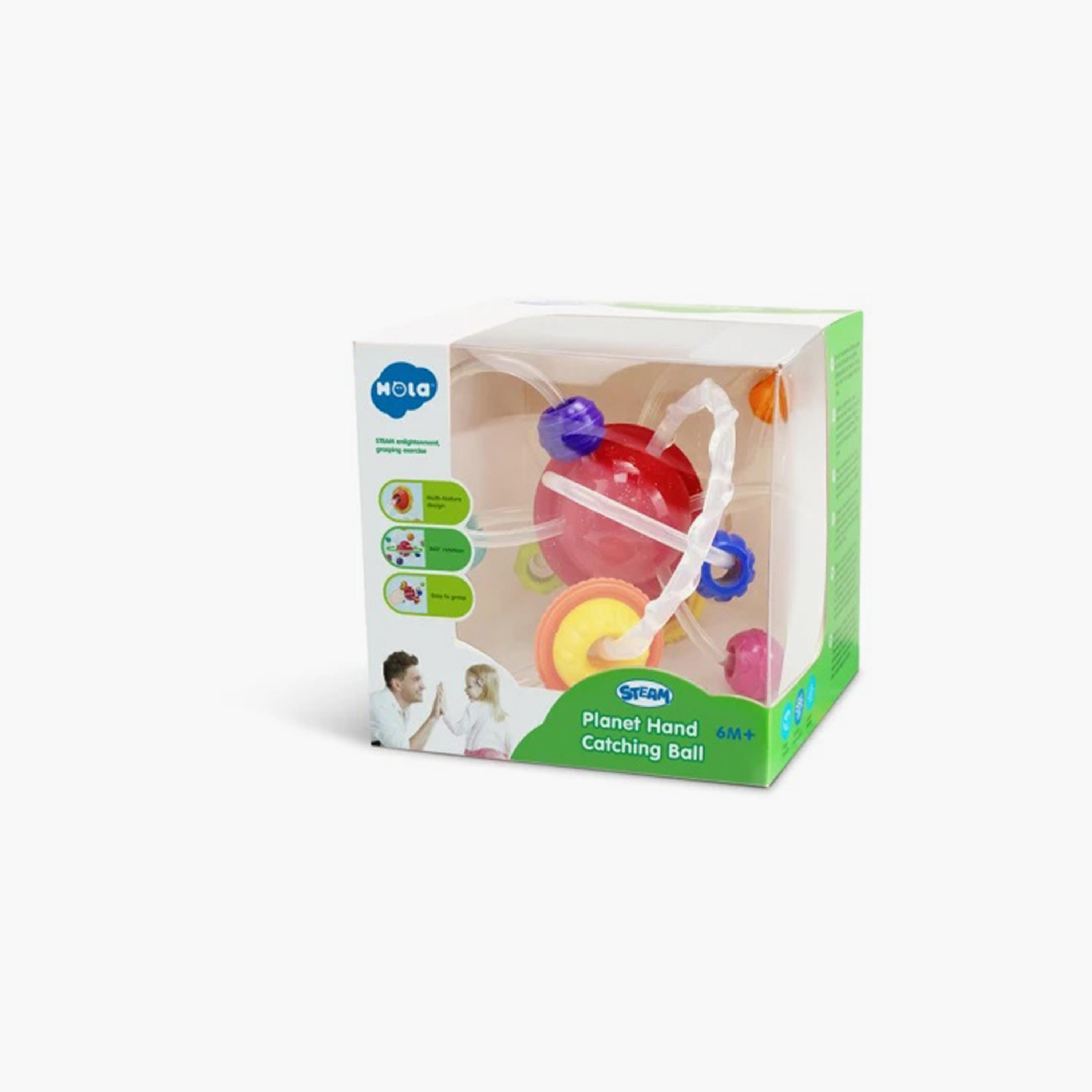 Hola Push Planet Hand Catching Ball Rattle Toy-toys-babyandtoddlertoys-rattlesandteethers-image-4