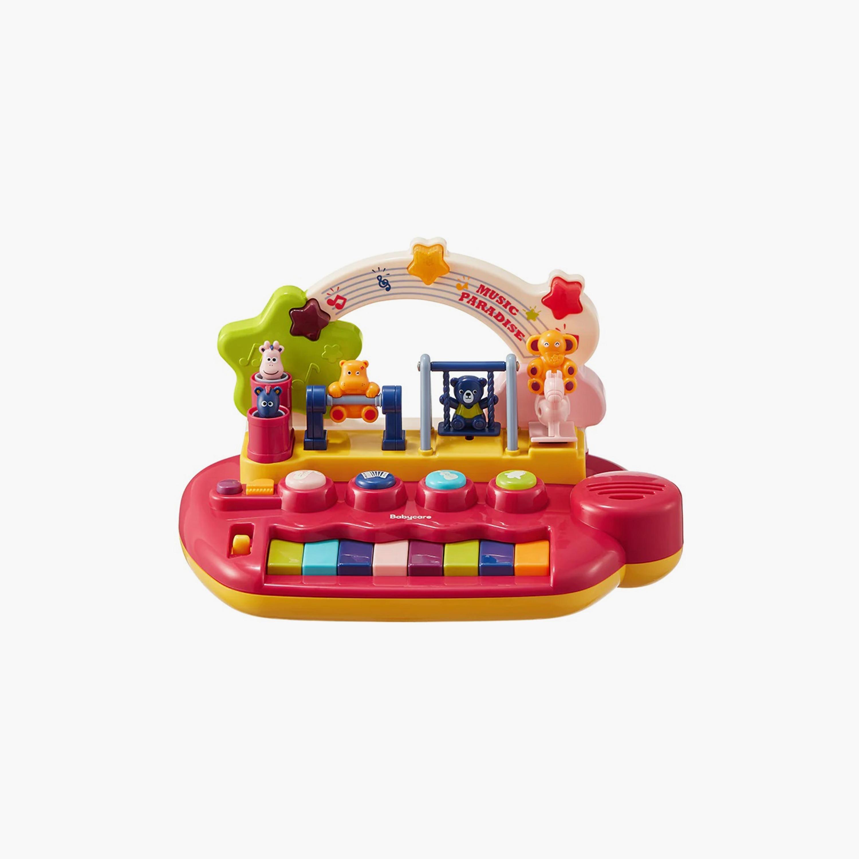 Goodway Musical Piano Toy with Light & Animals-toys-educational-musicaltoys-image-1