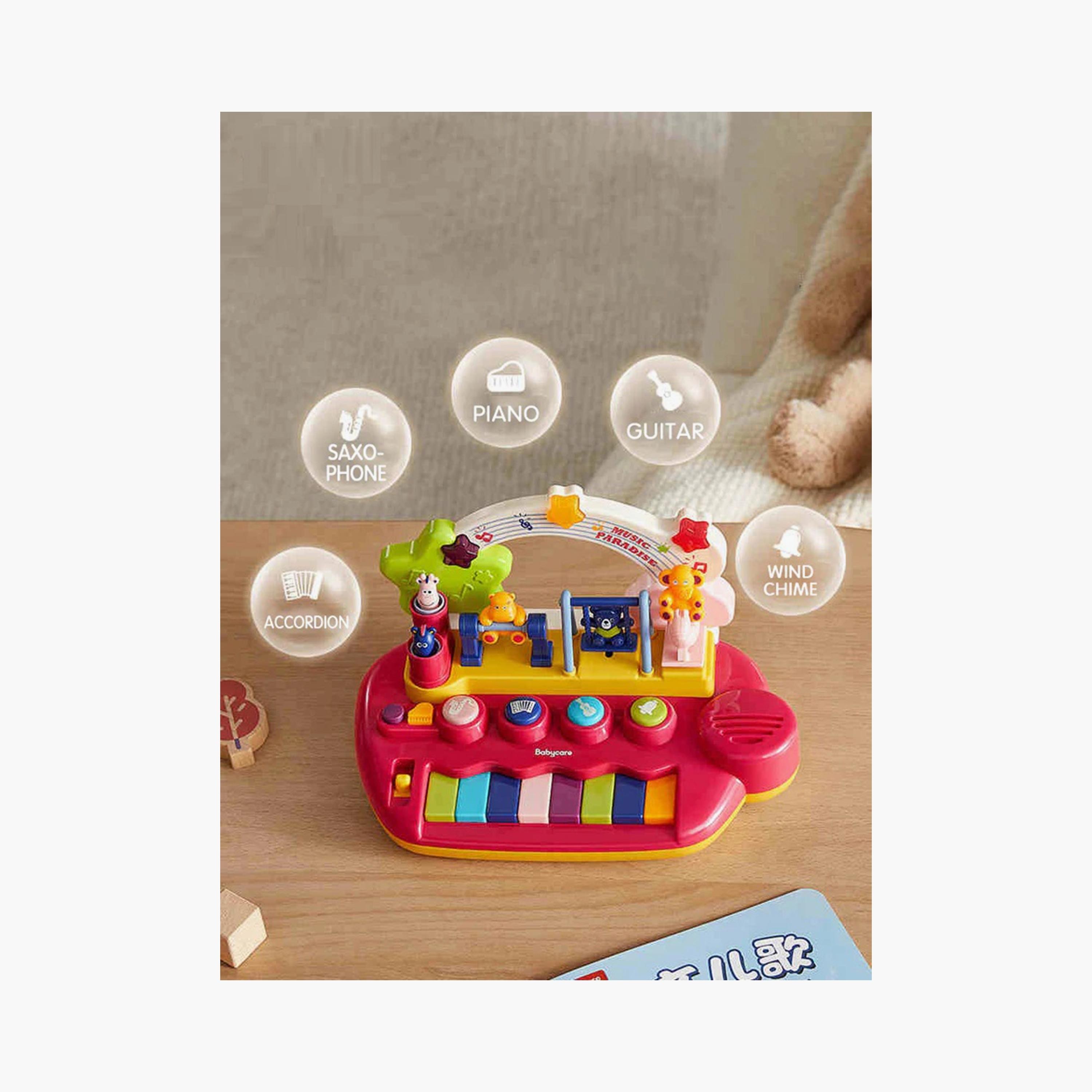 Goodway Musical Piano Toy with Light & Animals-toys-educational-musicaltoys-image-2