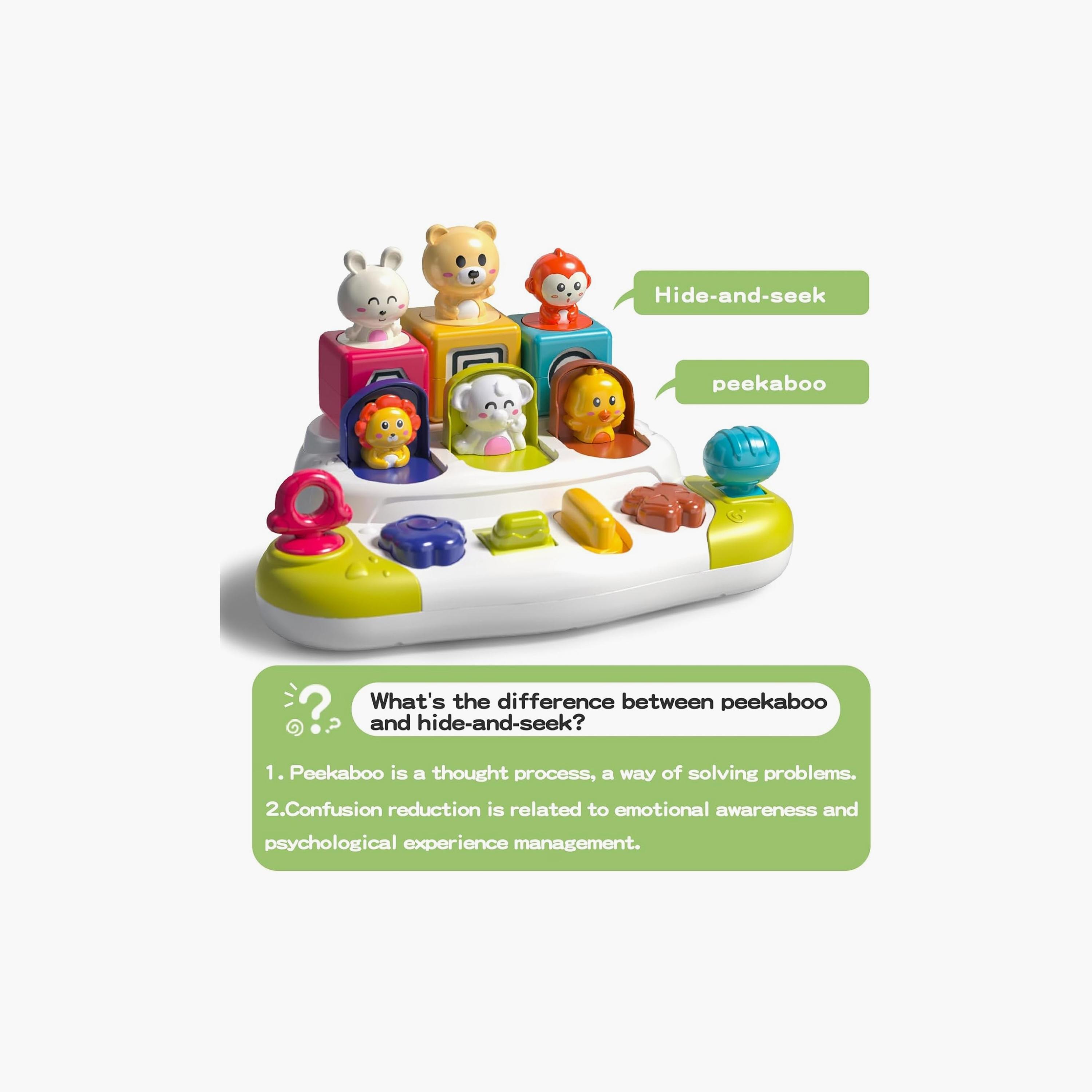 Goodway Pop-Up Peek A Boo Activity Animals Toy-toys-babyandtoddlertoys-learningtoys-image-3