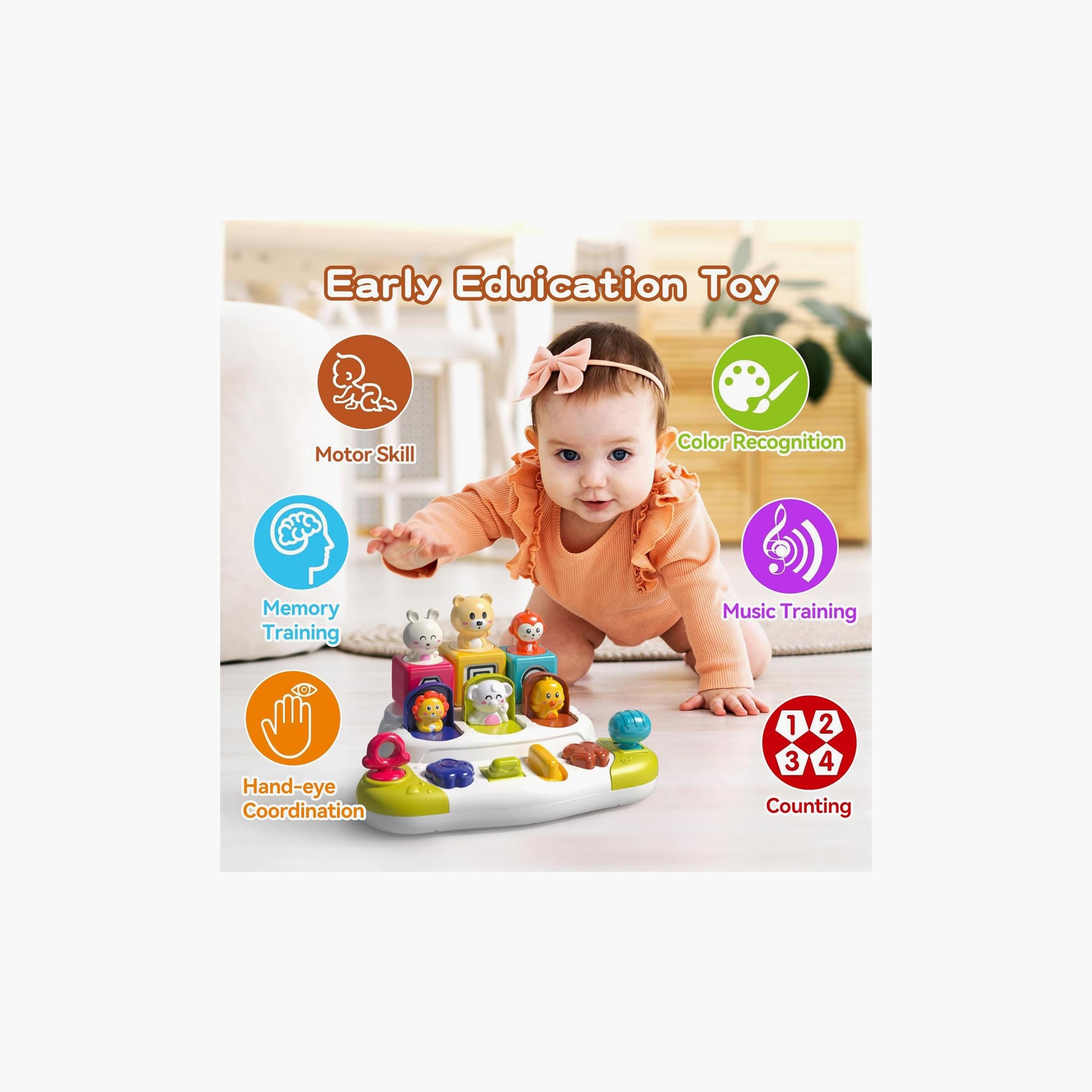 Goodway Pop-Up Peek A Boo Activity Animals Toy-toys-babyandtoddlertoys-learningtoys-image-5