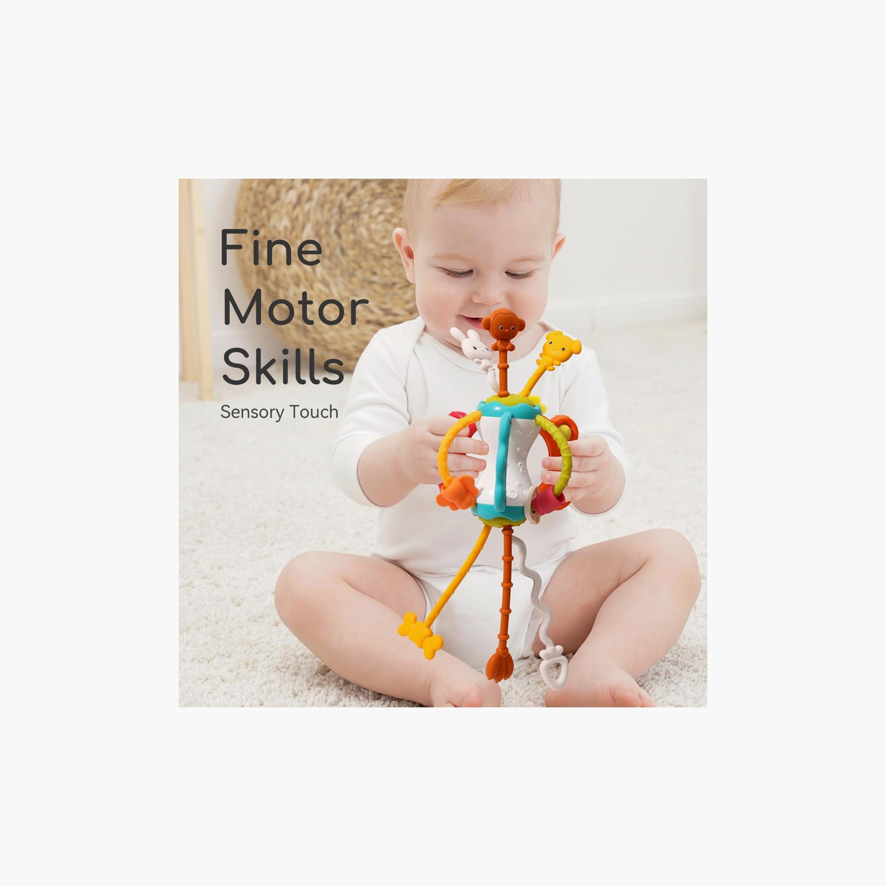Goodway Baby Pull String Teether Rattle Shaker Toy-toys-babyandtoddlertoys-rattlesandteethers-image-4