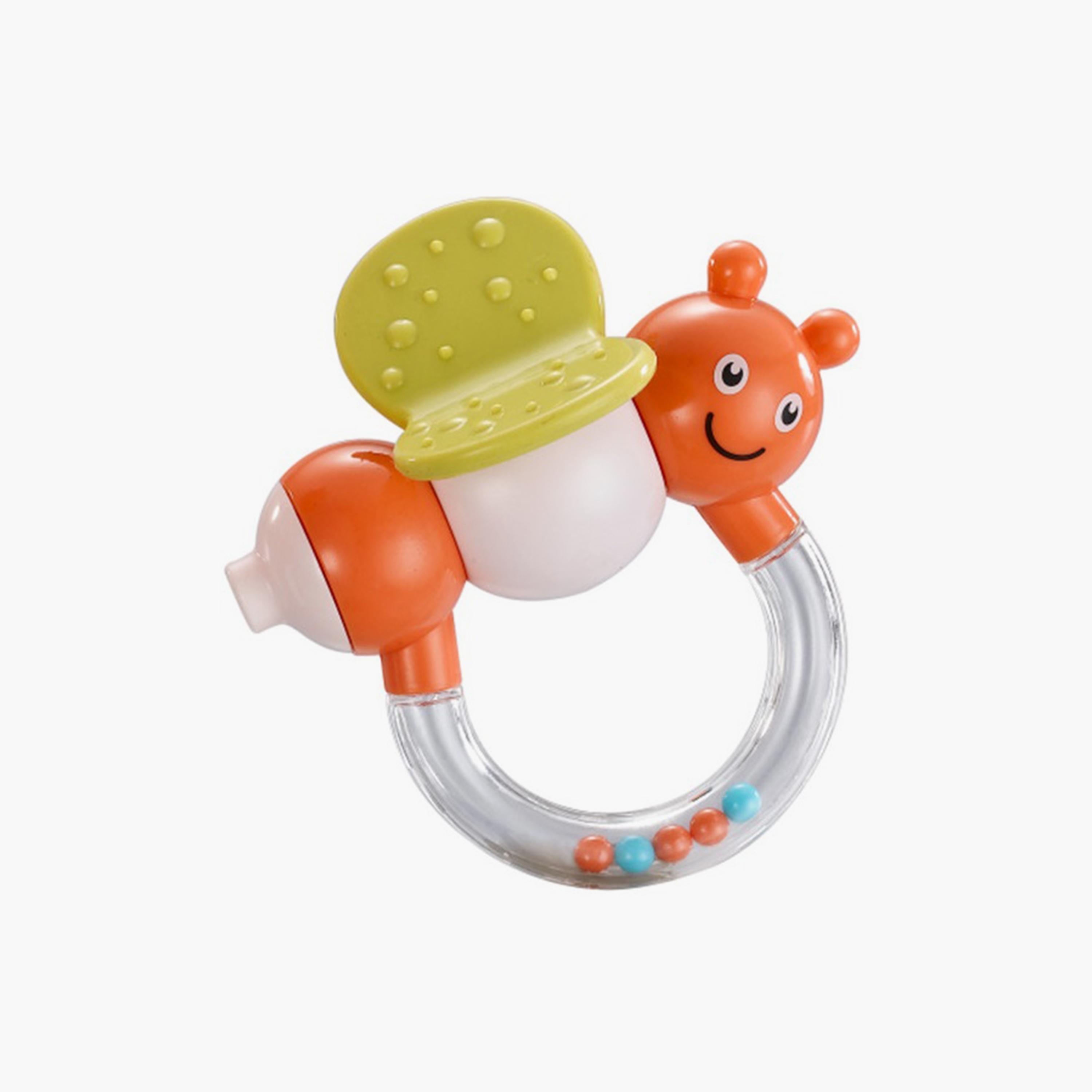 Goodway Baby Teether Butterfly Rattle Shaker Toy, Orange-toys-babyandtoddlertoys-rattlesandteethers-image-1