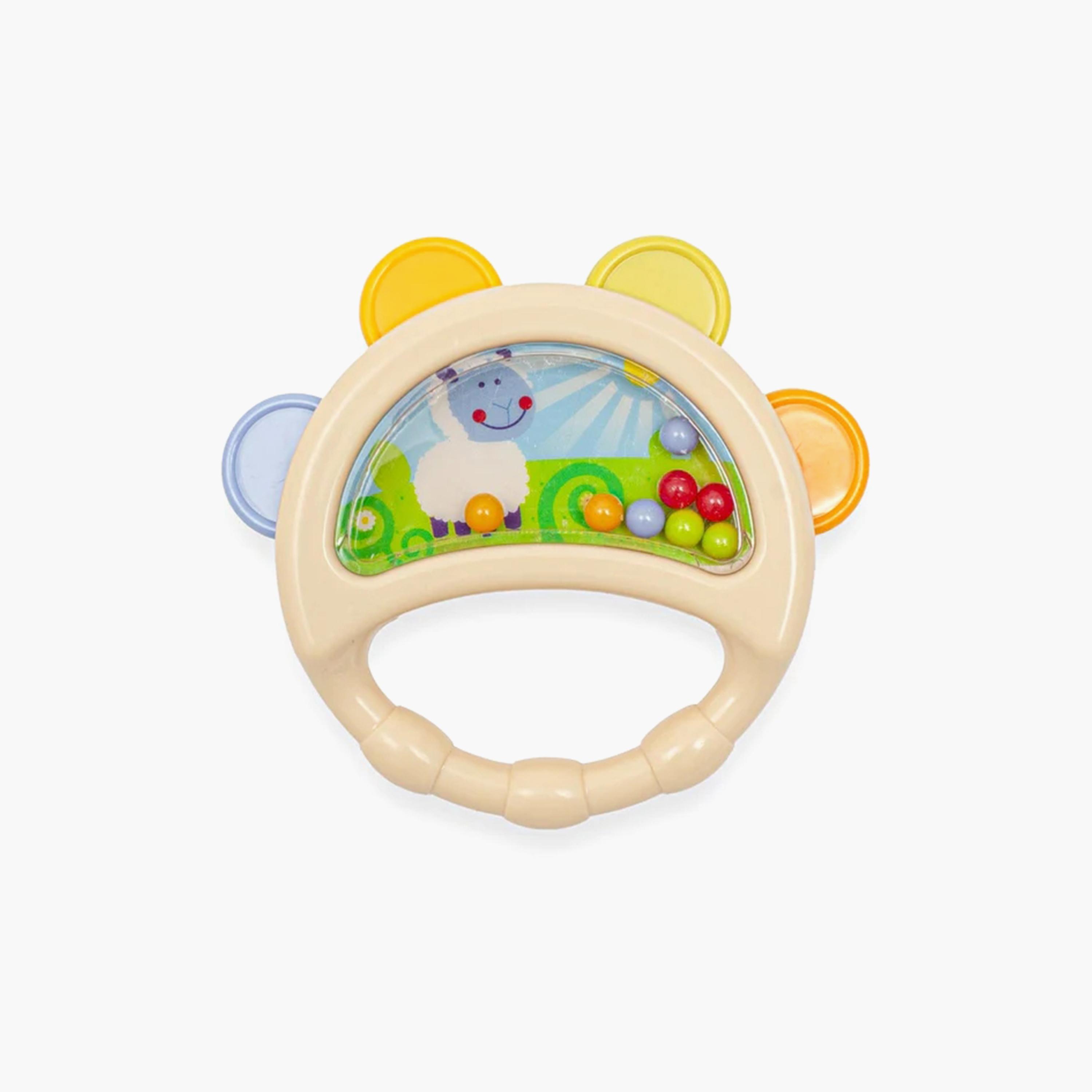 لعبة الدف الخشخيشة الهزازة من جودواي بيبي، أزرق-toys-babyandtoddlertoys-rattlesandteethers-image-3
