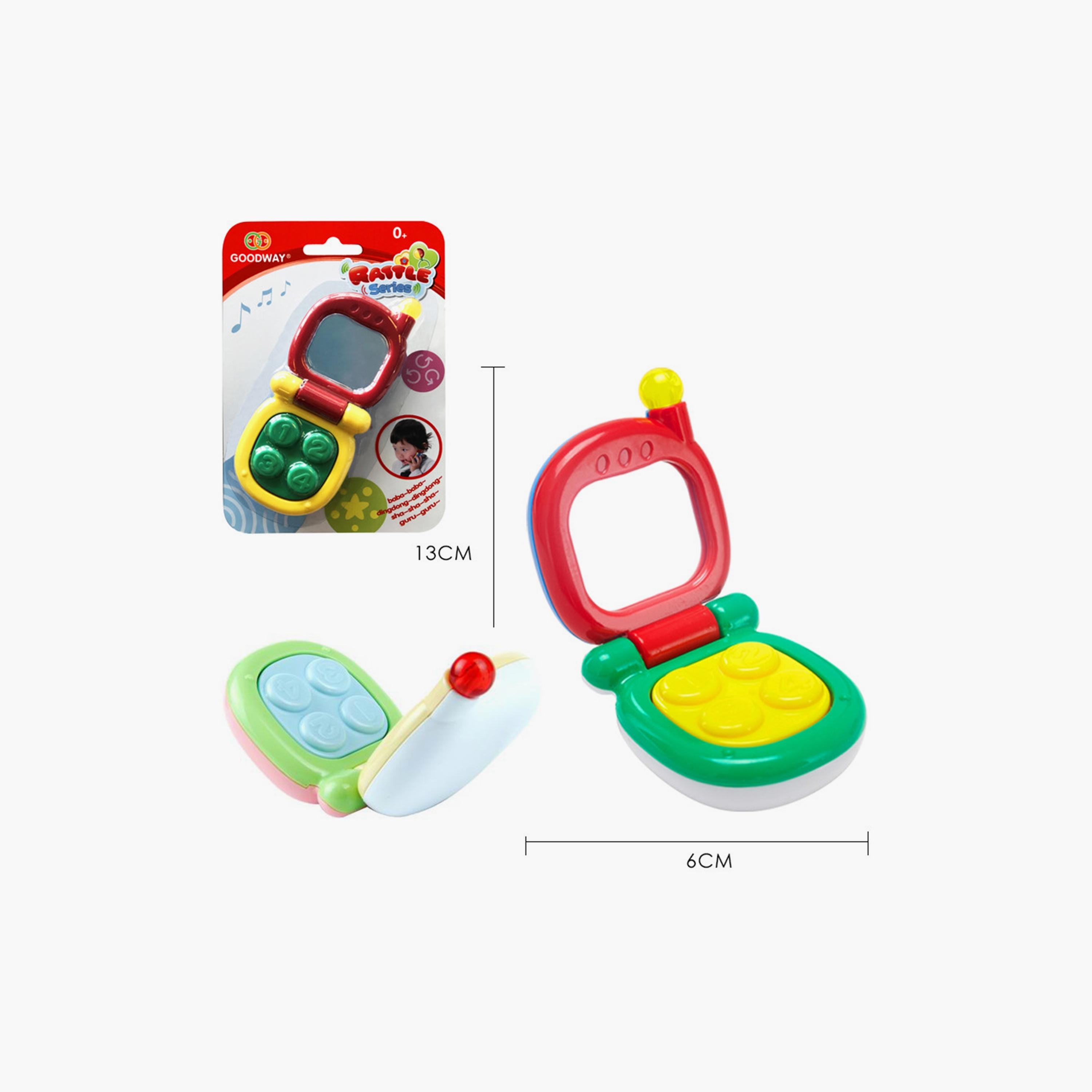 لعبة الهاتف الخشخيشة الهزازة مع مرآة من جودواي بيبي-toys-babyandtoddlertoys-rattlesandteethers-image-3