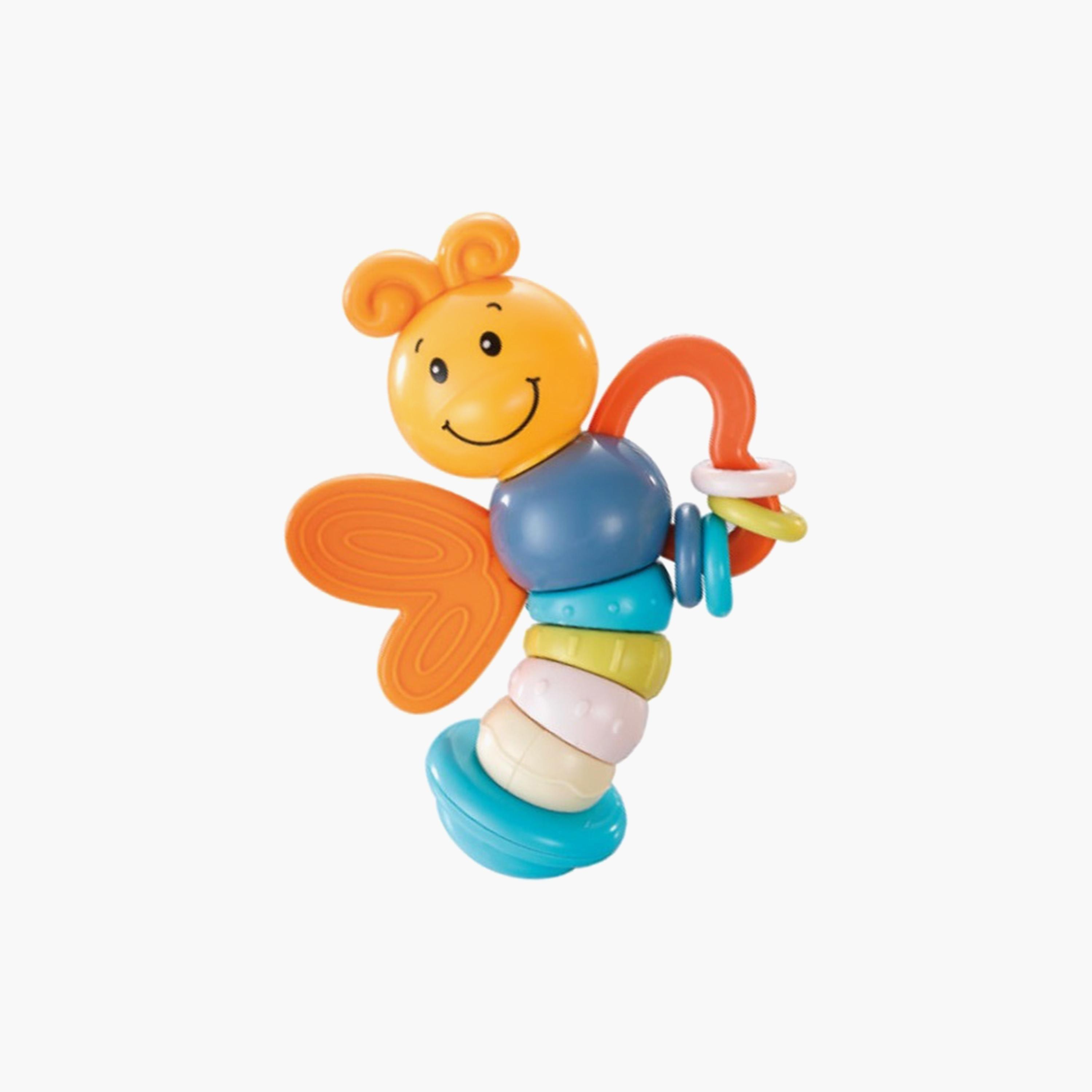 Goodway Baby Swivel Teether Rattle Shaker Toy, Orange-toys-babyandtoddlertoys-rattlesandteethers-image-2