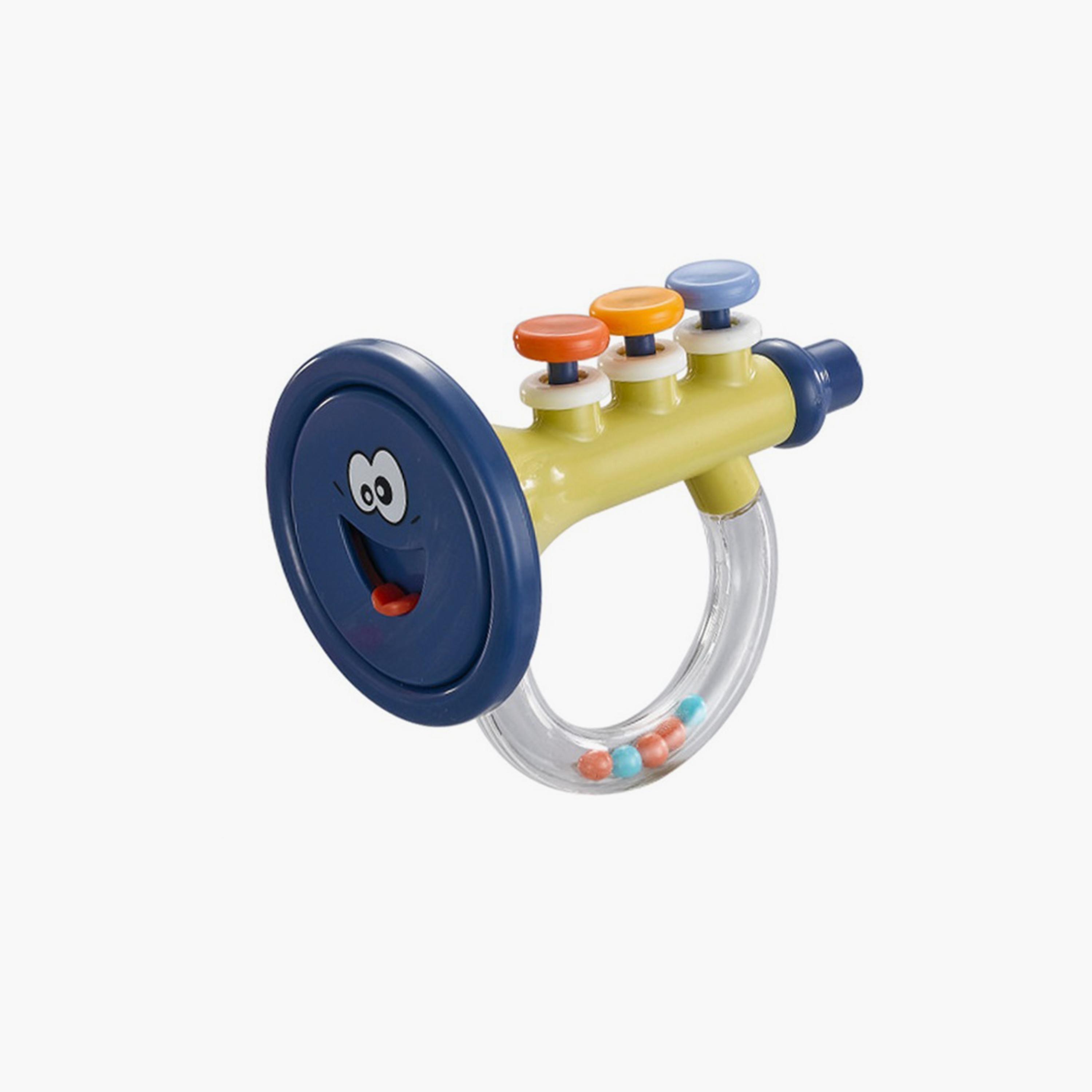 Goodway Baby Trumpet Musical Rattle Shaker Toy-toys-babyandtoddlertoys-rattlesandteethers-image-1