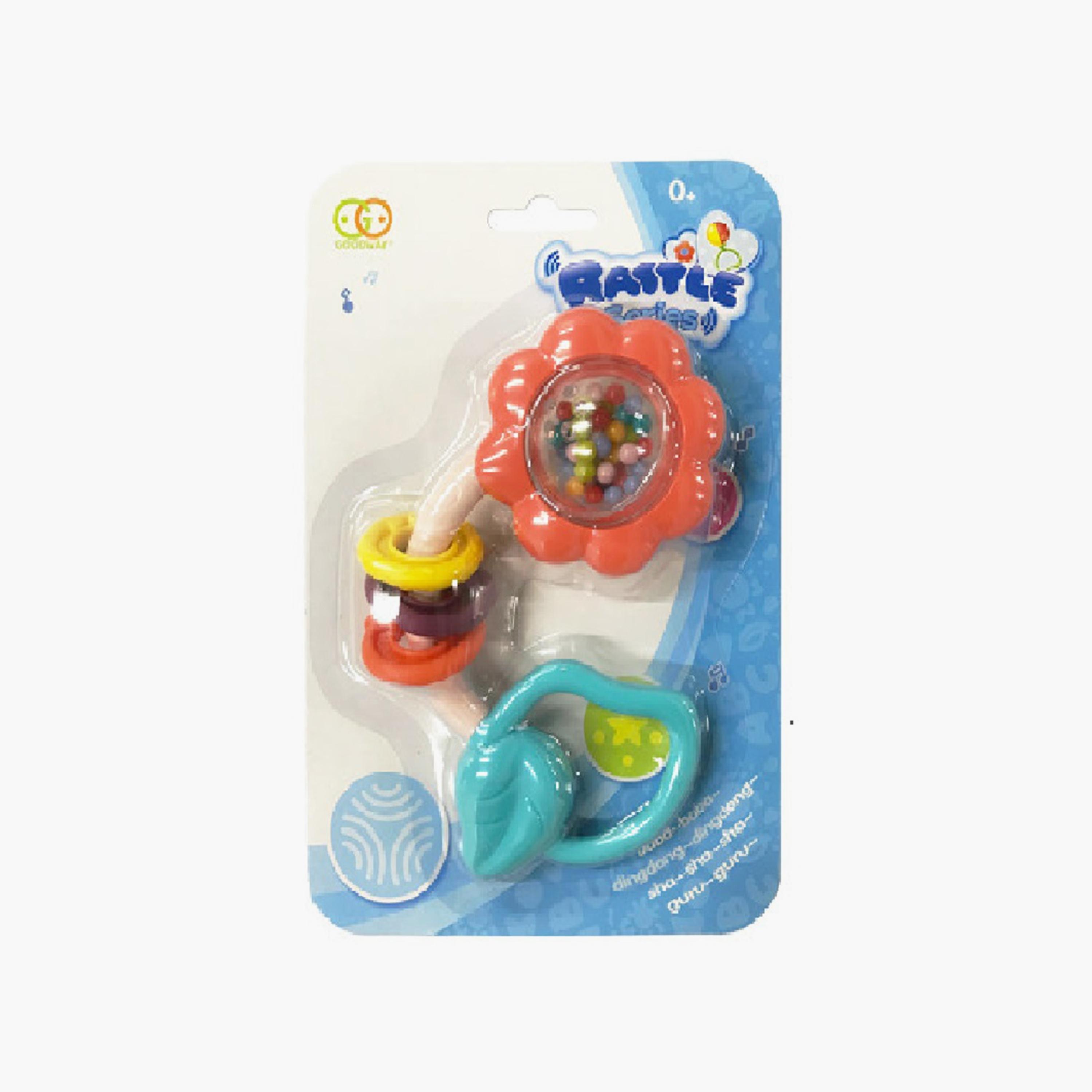لعبة عضاضة وخشخشة للأطفال من جودواي بيبي-toys-babyandtoddlertoys-rattlesandteethers-image-2
