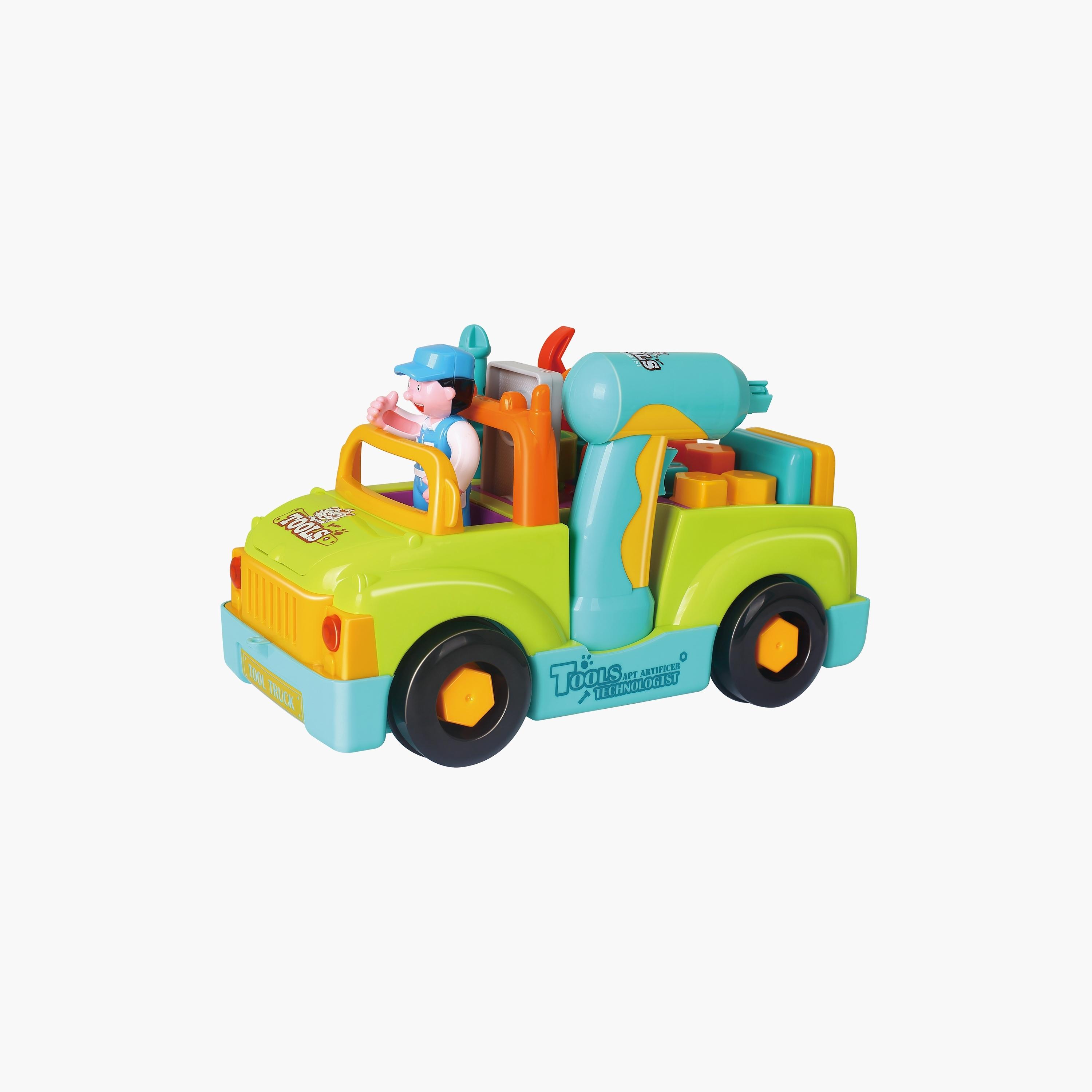 شاحنة هندسة أدوات البناء من هولا-toys-playvehicles-vehicleplaysets-image-1