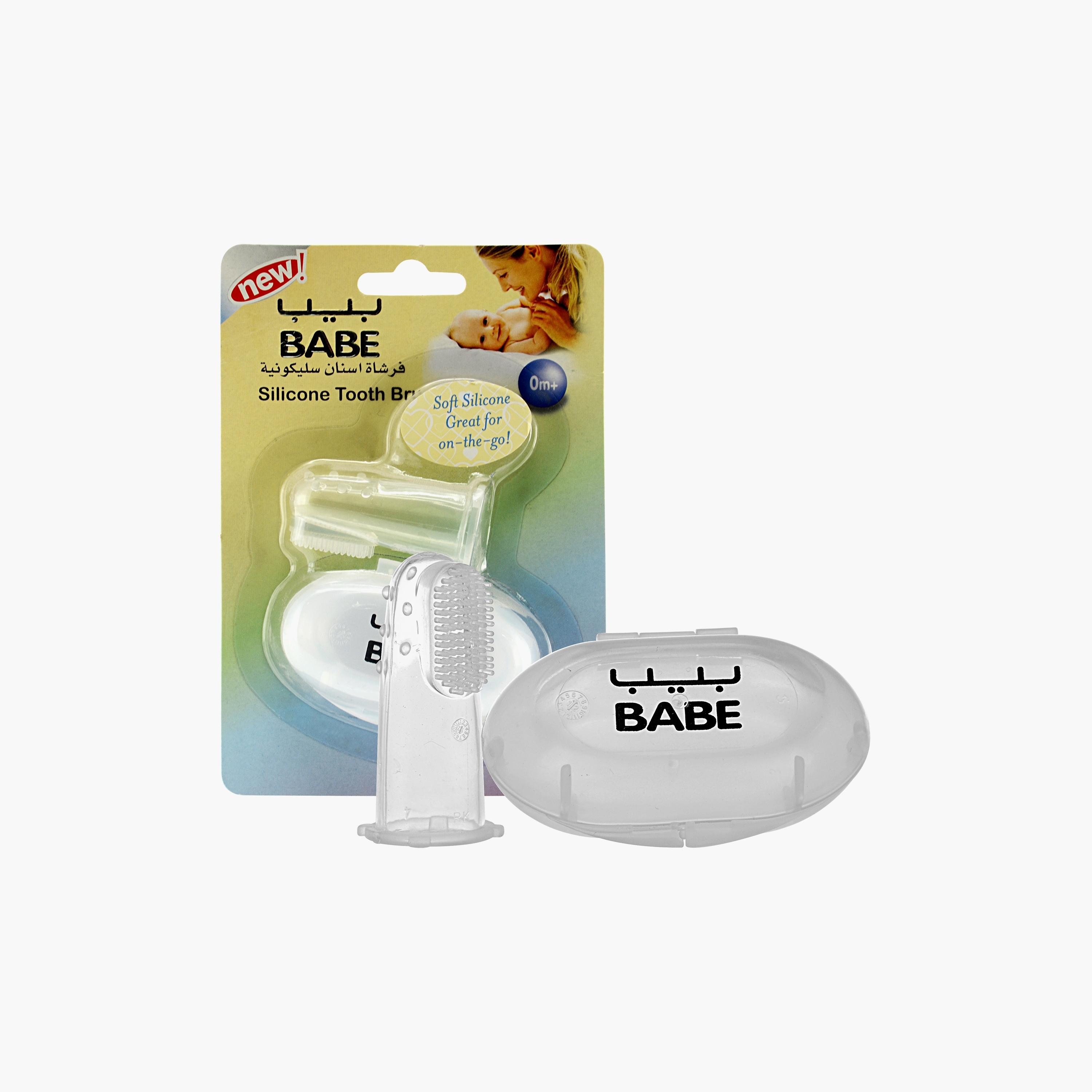 Babe Silicone Finger Toothbrush-baby-bathandcare-oralcare-image-1