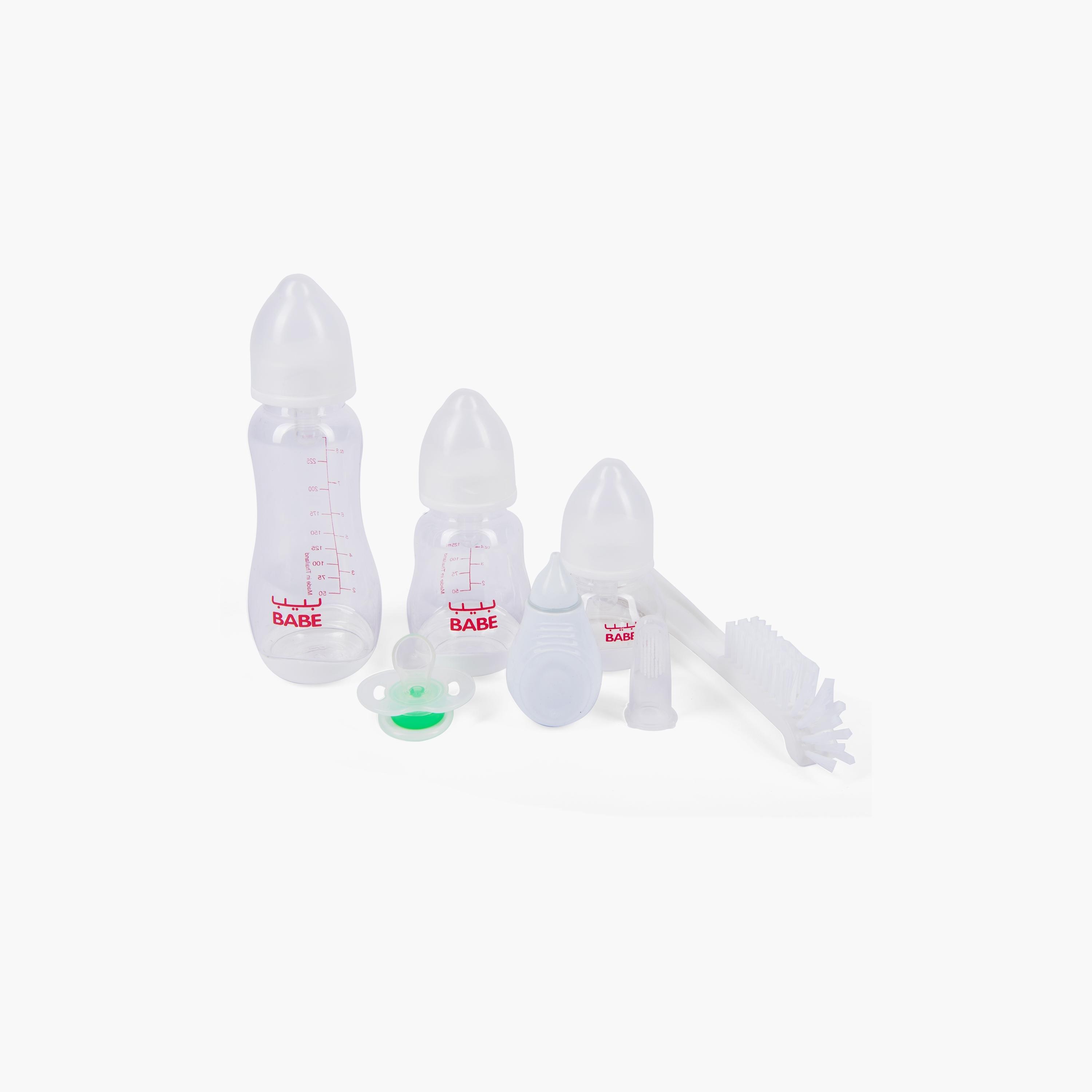 Babe 7-Piece Silicone Feeder-baby-feeding-feedingbottles-bottlesandteats-image-1