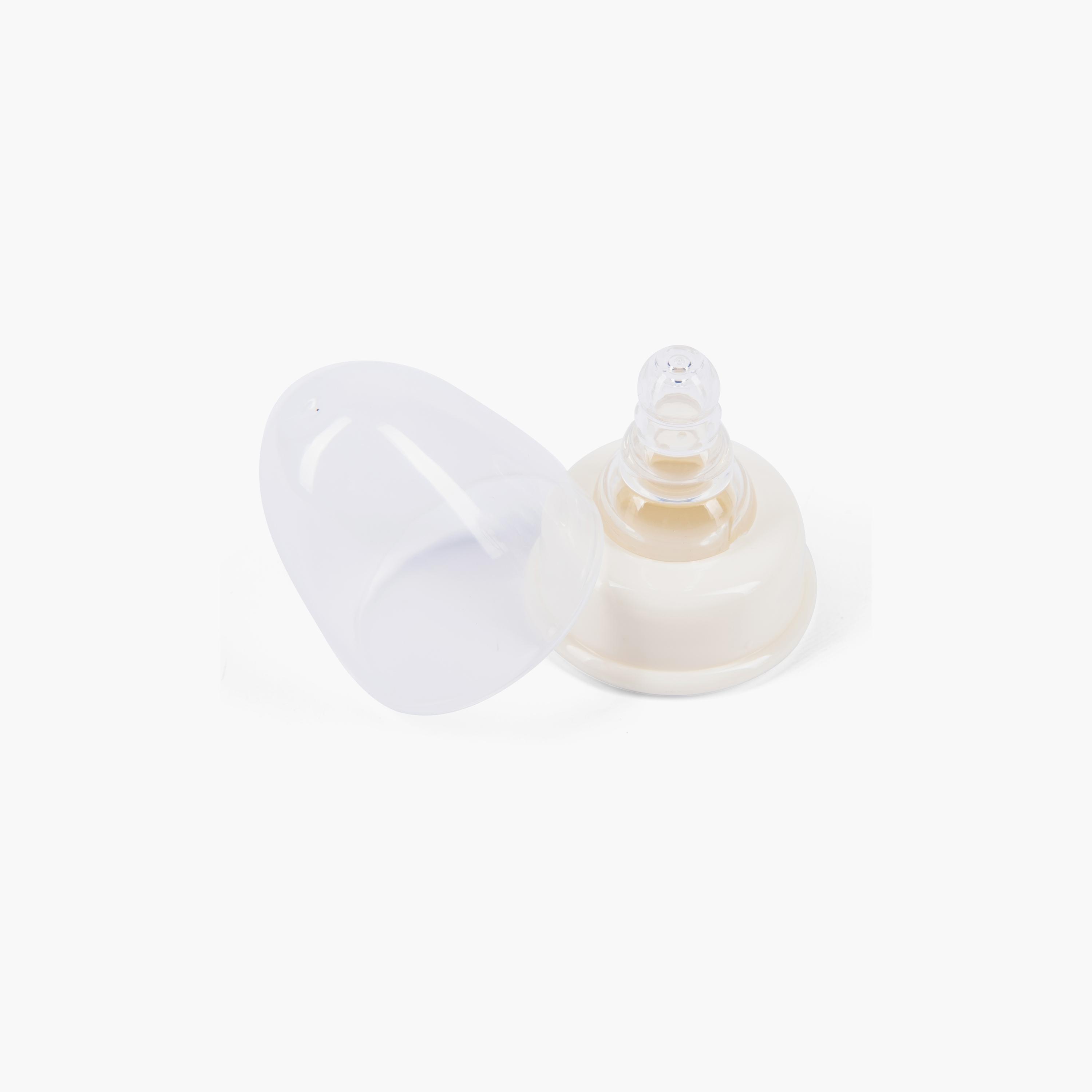 Babe Feeding Glass Bottle with Handle, 120 ml-baby-feeding-feedingbottles-bottlesandteats-image-2