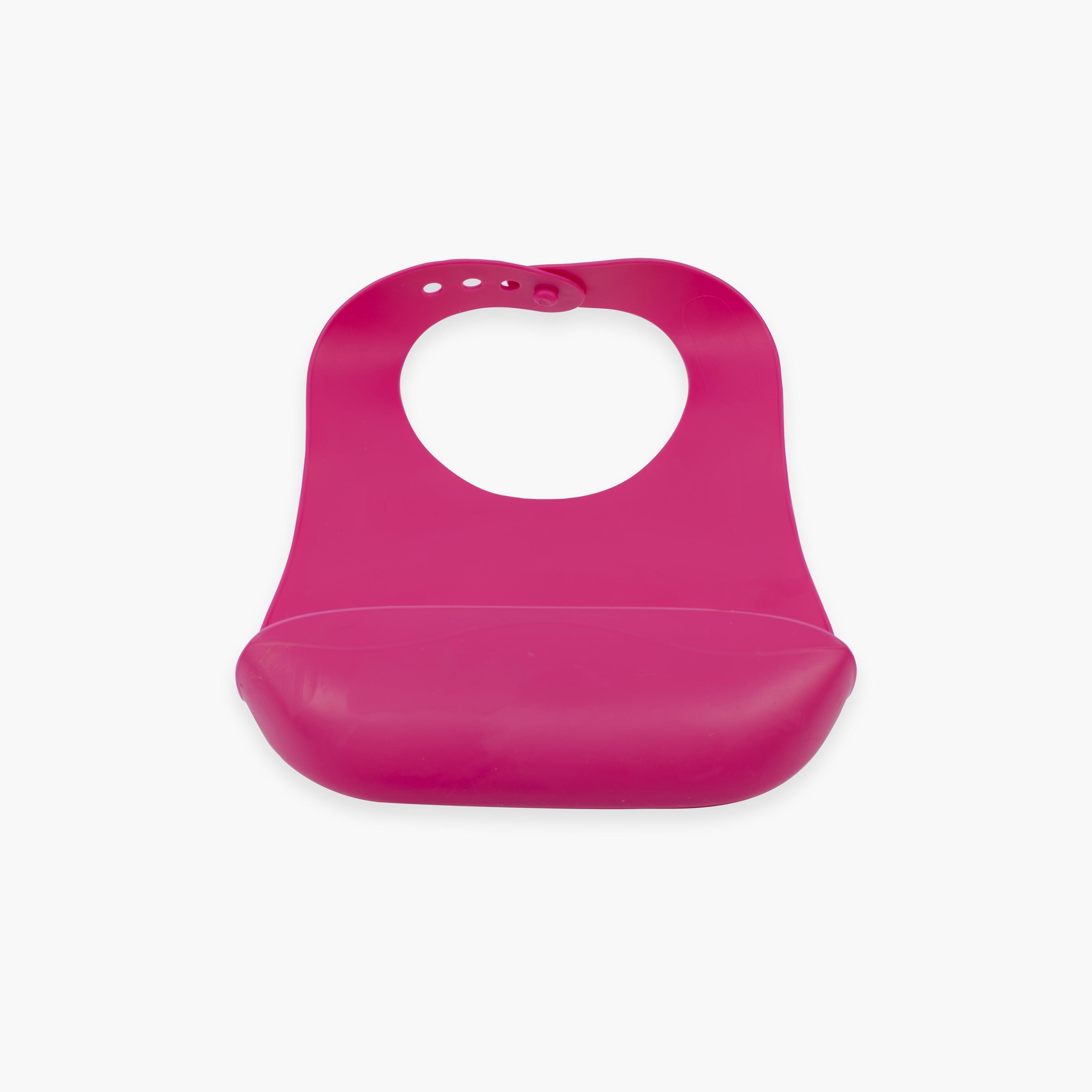 Babe Silicone Bib-baby-feeding-bibs-image-1