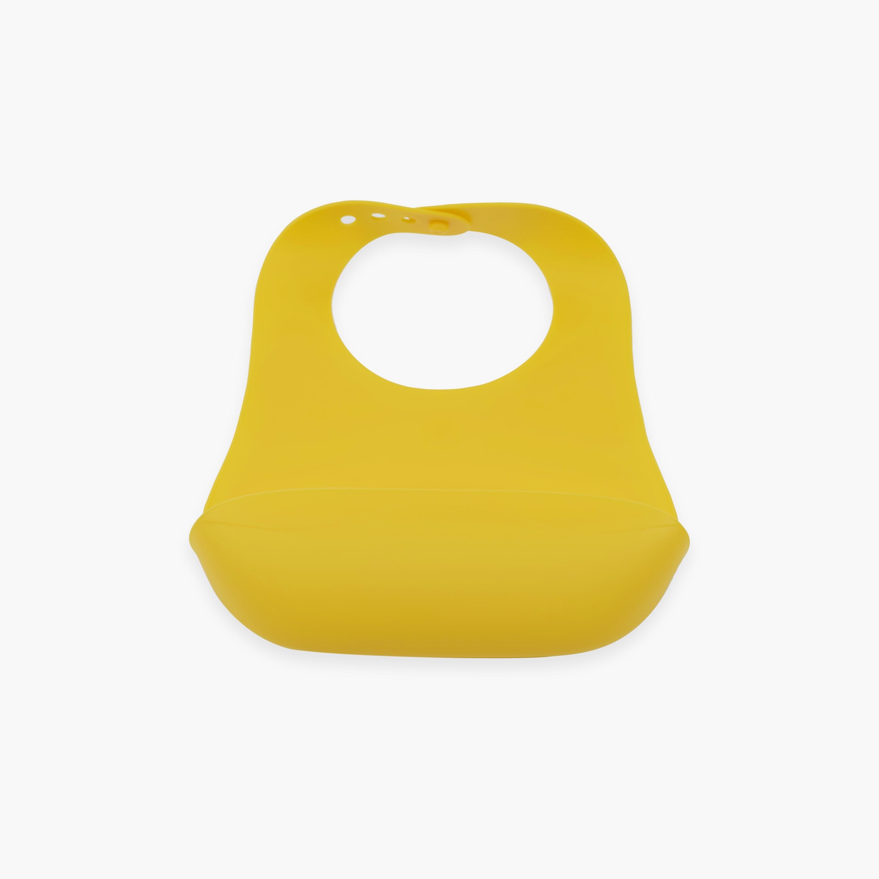 Babe Silicone Bib-baby-feeding-bibs-image-1