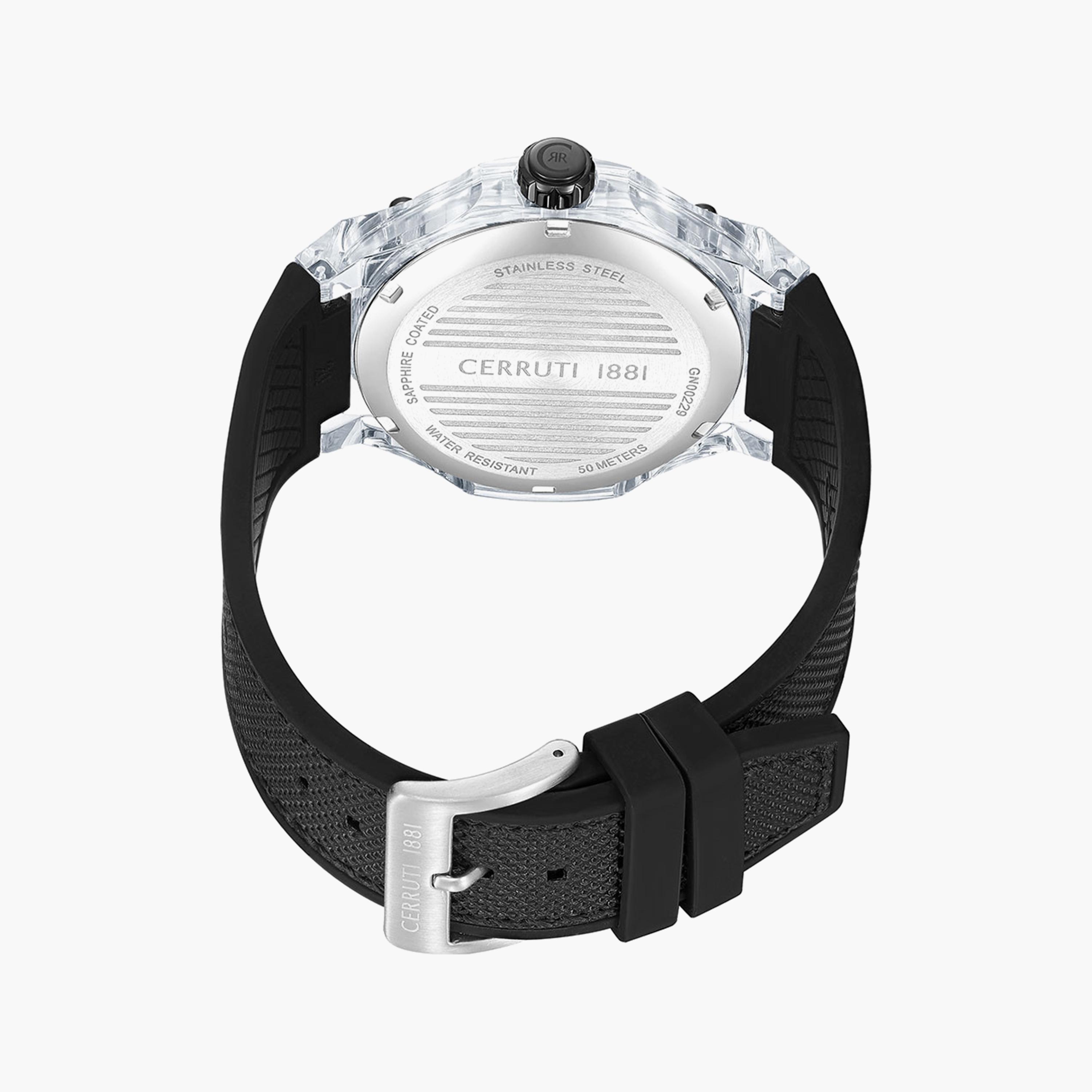 ساعة يد سوداء تناظرية/رقمية بسوار راتنج للرجال من كاسيو- AEQ-110W-1AVDF-men-watchesandjewellery-watches-image-3