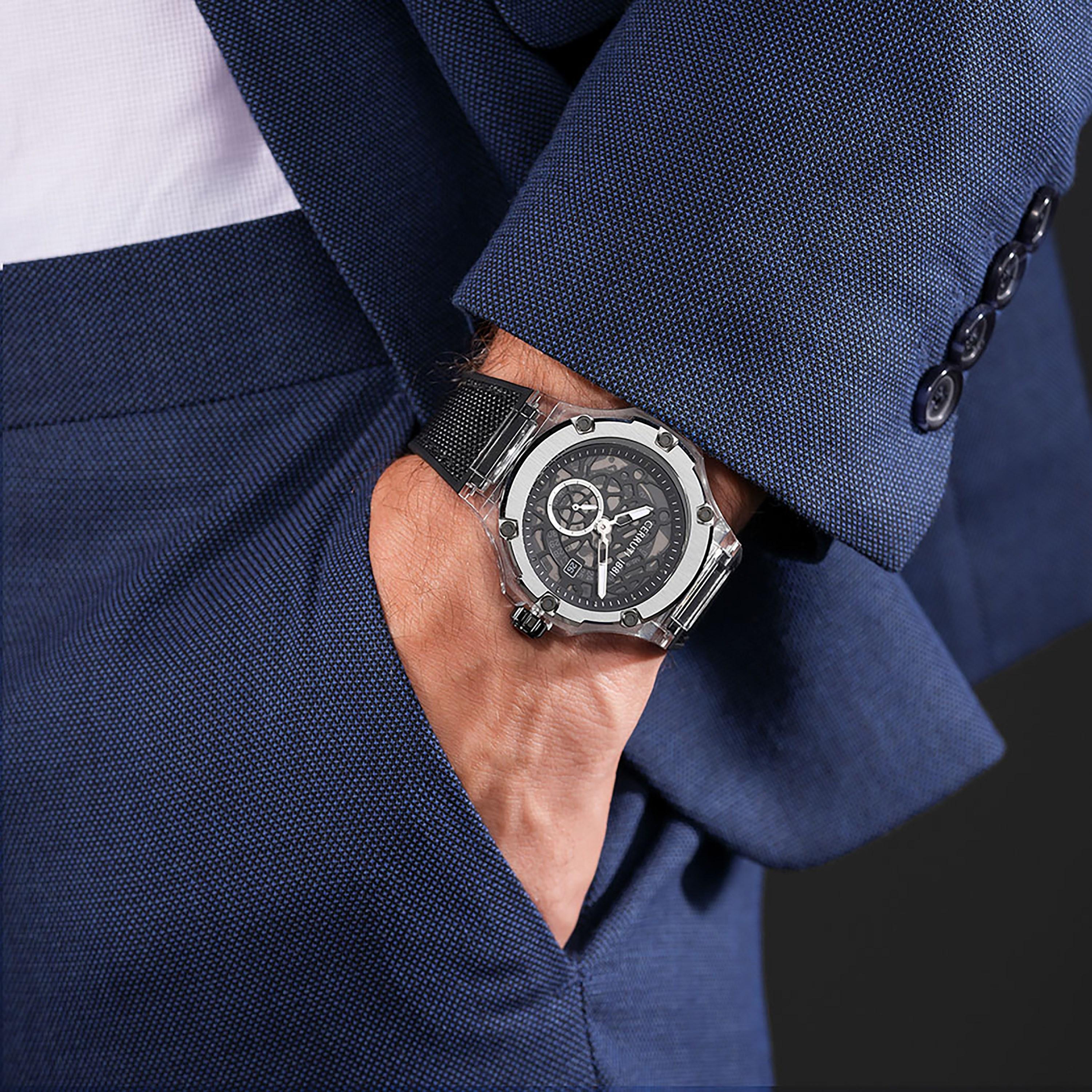 ساعة يد سوداء تناظرية/رقمية بسوار راتنج للرجال من كاسيو- AEQ-110W-1AVDF-men-watchesandjewellery-watches-image-4