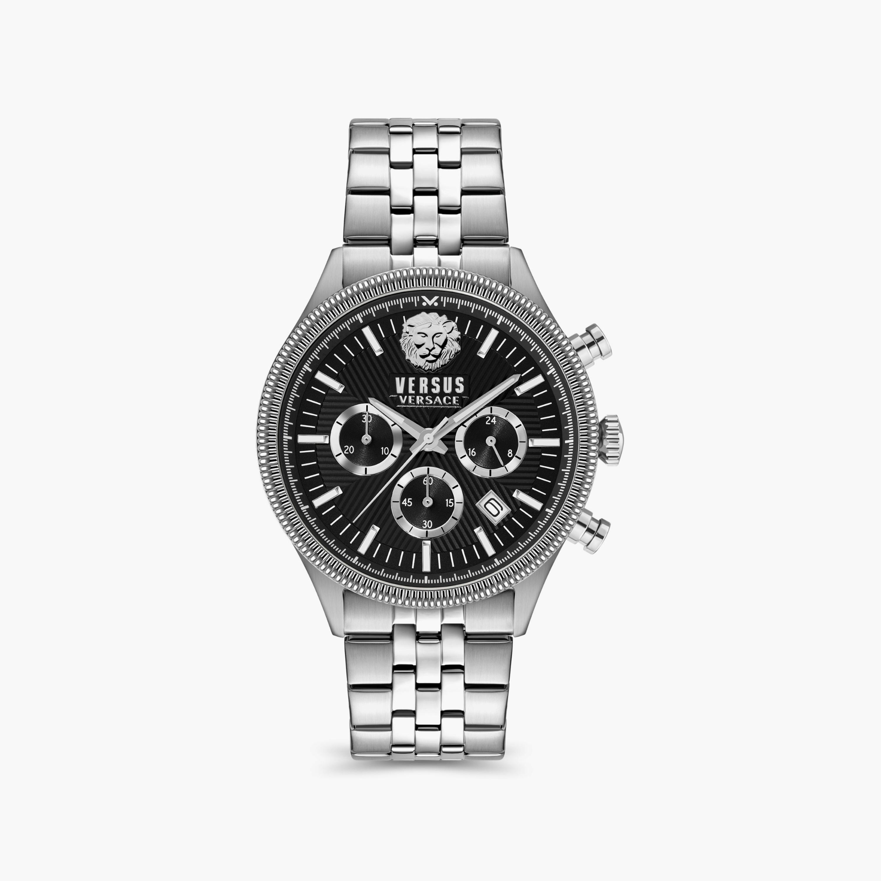 ساعة فيرسوس فيرساتشي ذو كرونوغراف للرجال بسوار فضي مع ستانلس ستيل | V WVSP970521-men-watchesandjewellery-watches-image-1