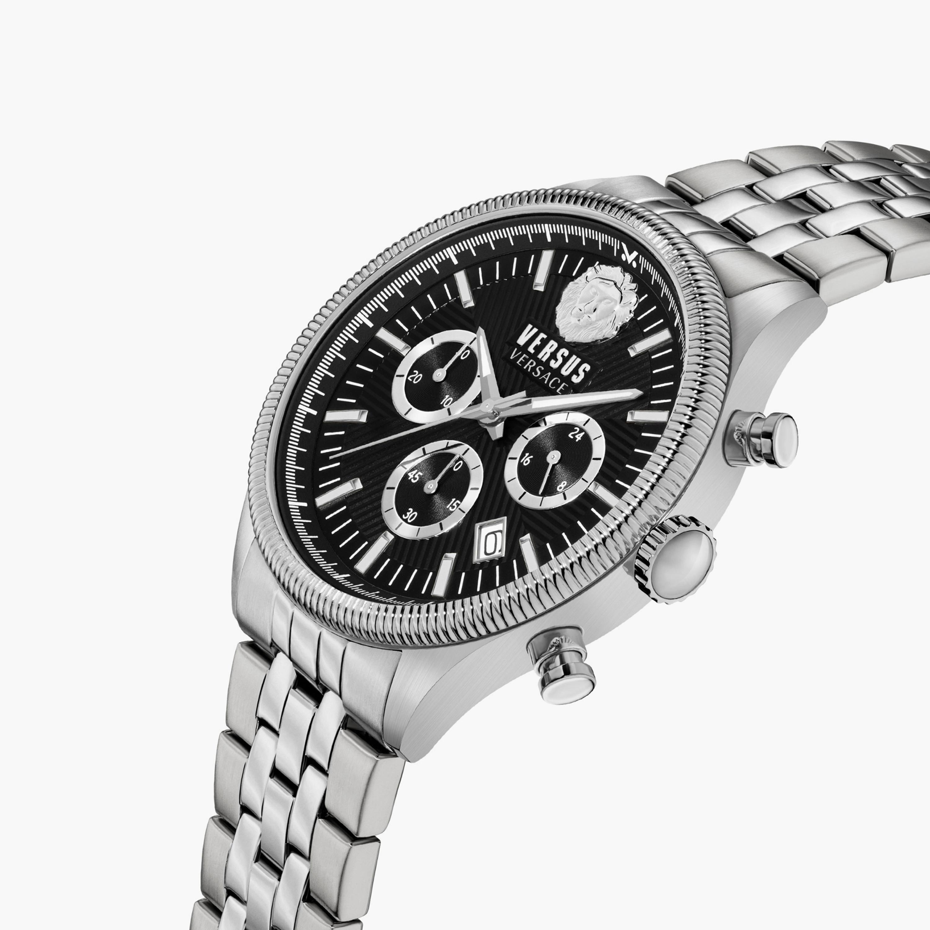 ساعة فيرسوس فيرساتشي ذو كرونوغراف للرجال بسوار فضي مع ستانلس ستيل | V WVSP970521-men-watchesandjewellery-watches-image-2