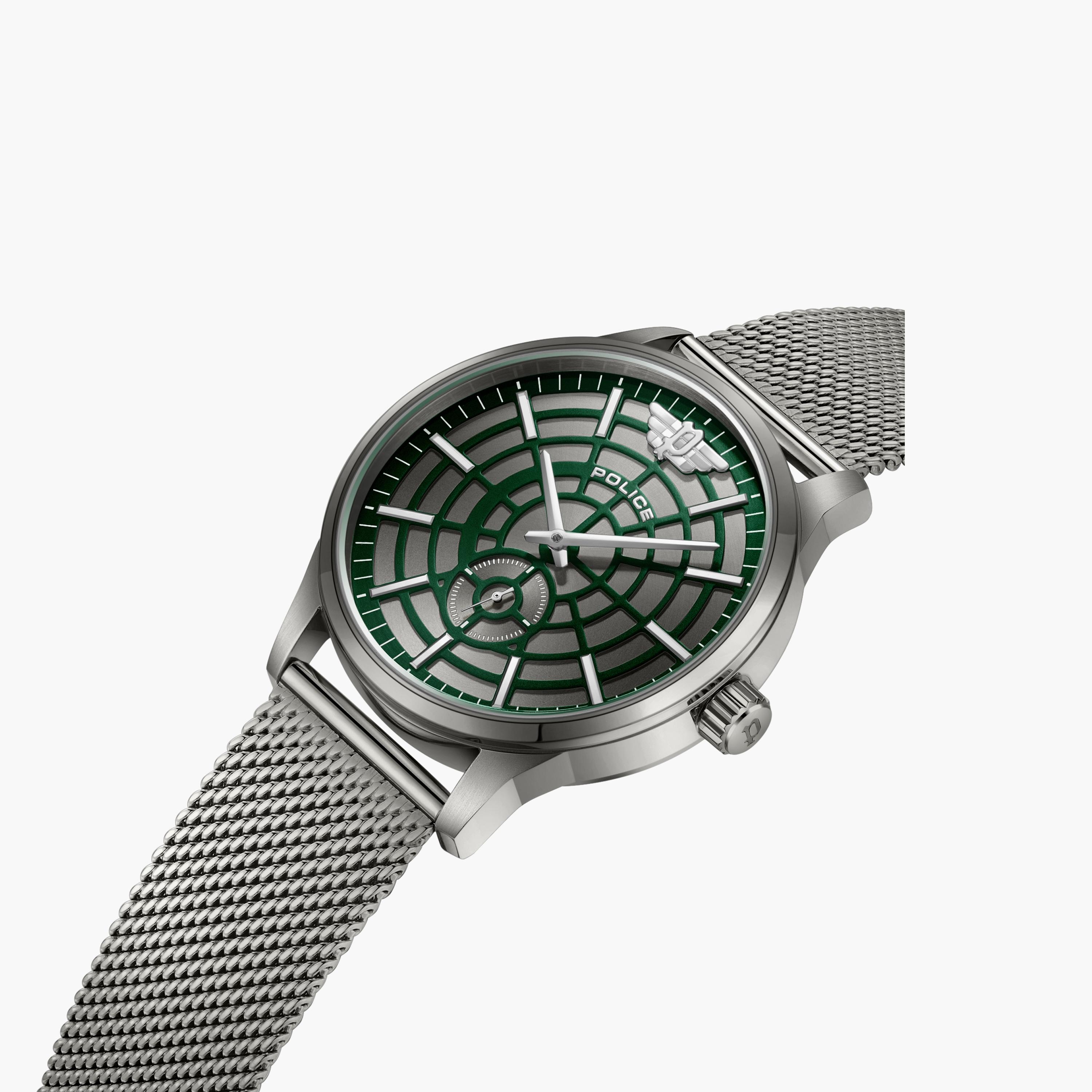 Police Men's Grey Analog Stainless Steel Strap Watch | PEWJG0005205-men-watchesandjewellery-watches-image-2