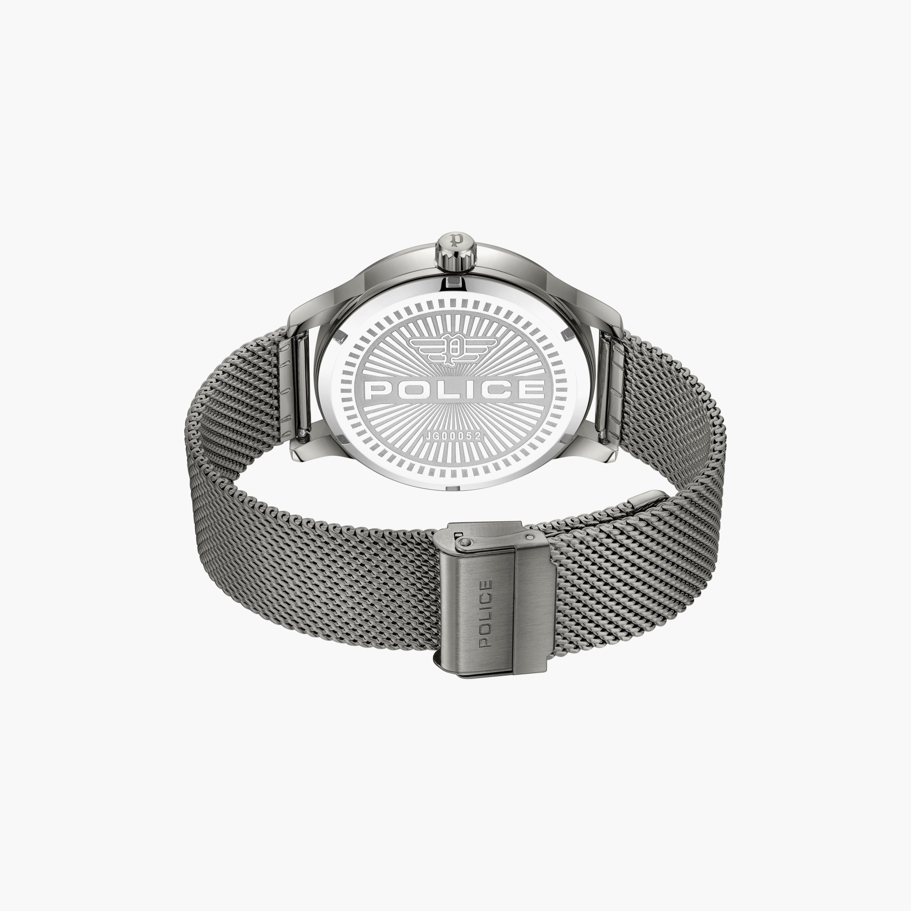 Police Men's Grey Analog Stainless Steel Strap Watch | PEWJG0005205-men-watchesandjewellery-watches-image-3