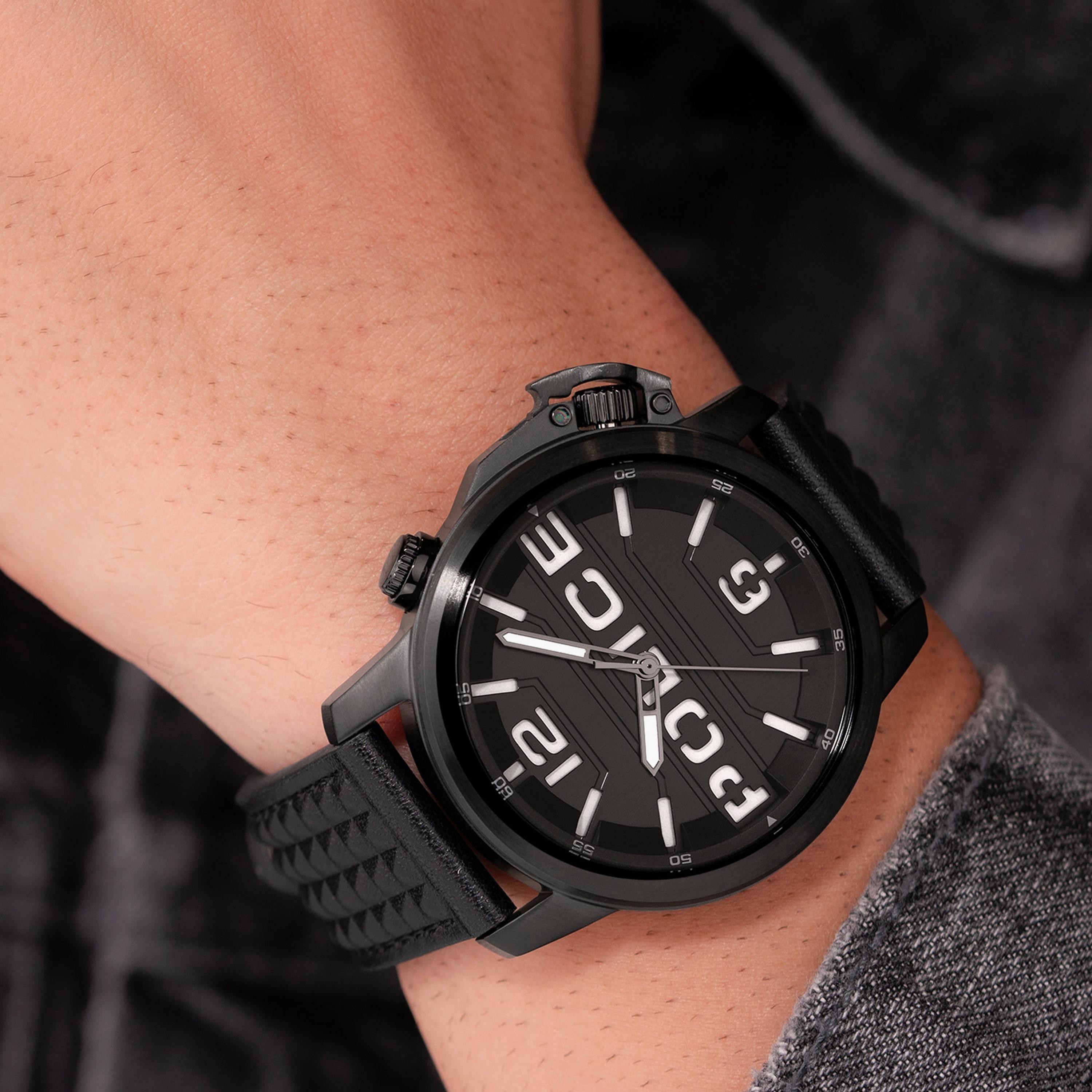 Police Men's Black Analog Leather Strap Watch | PEWJD0021701 | 44 MM-men-watchesandjewellery-watches-image-4