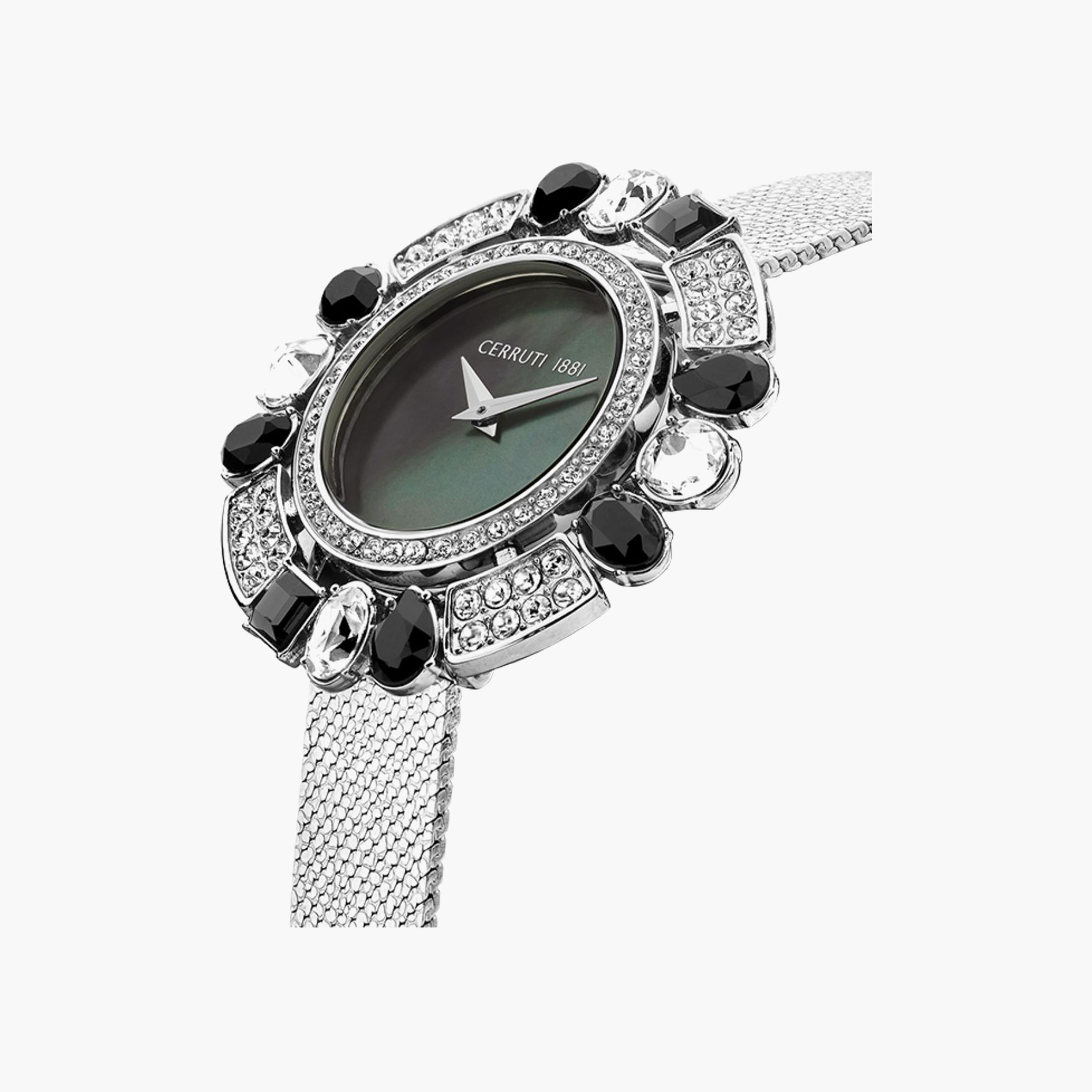 Cerruti 1881 Women's Silver Analog Stainless Steel Strap Watch | CIWLG2225003-women-watchesandjewellery-watches-image-2