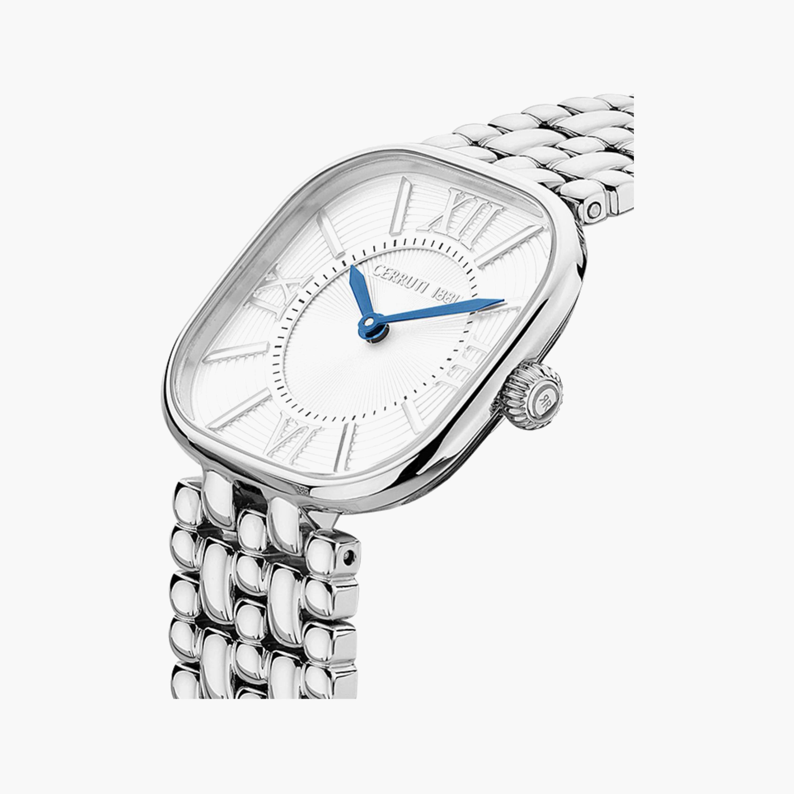 ساعة شيروتي 1881 ذو انالوج للنساء بسوار فضي مع ستانلس ستيل | CIWLG2225201-women-watchesandjewellery-watches-image-2