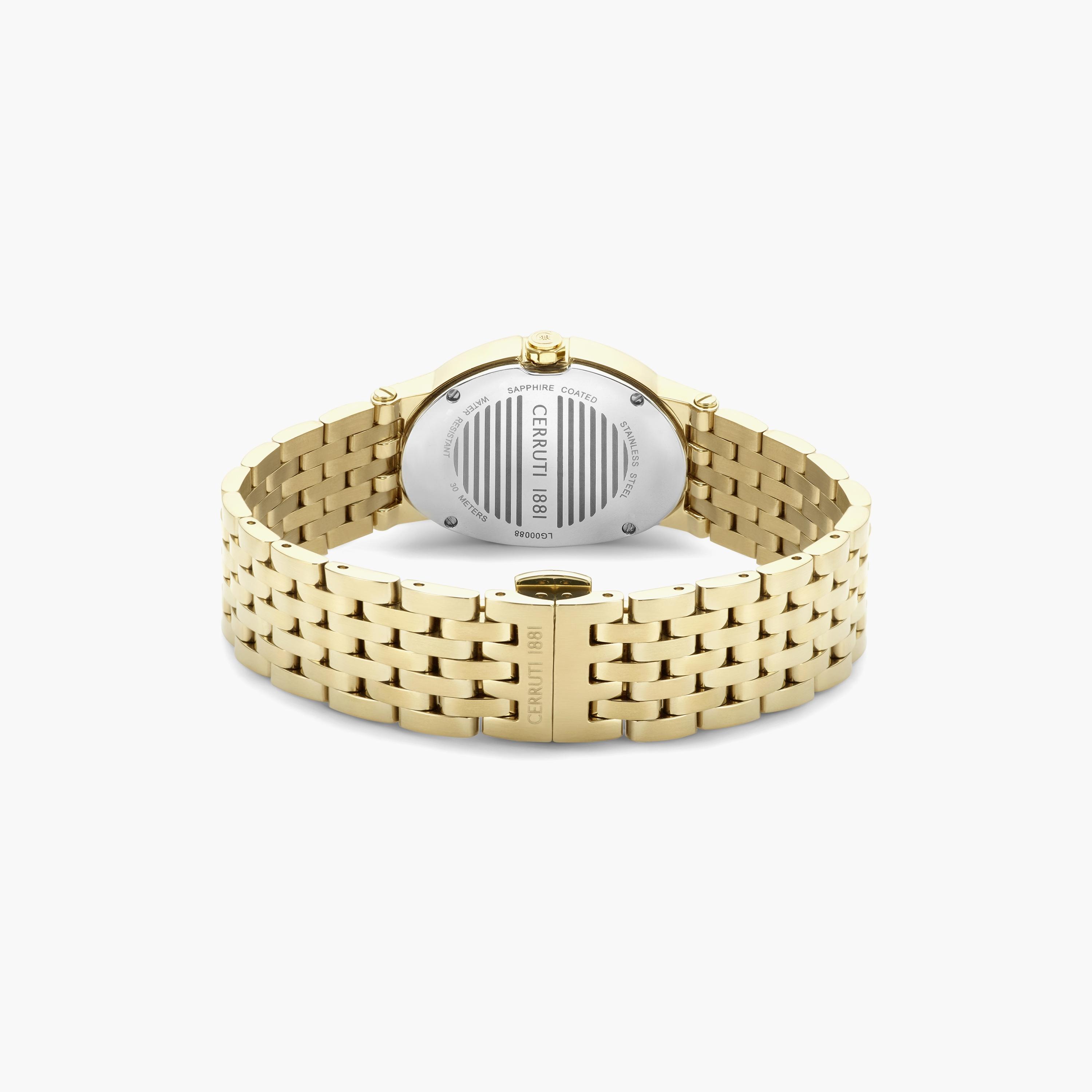 ساعة شيروتي 1881 ذو انالوج للنساء بسوار ذهبي مع ستانلس ستيل | CIWLG0008804-women-watchesandjewellery-watches-image-3