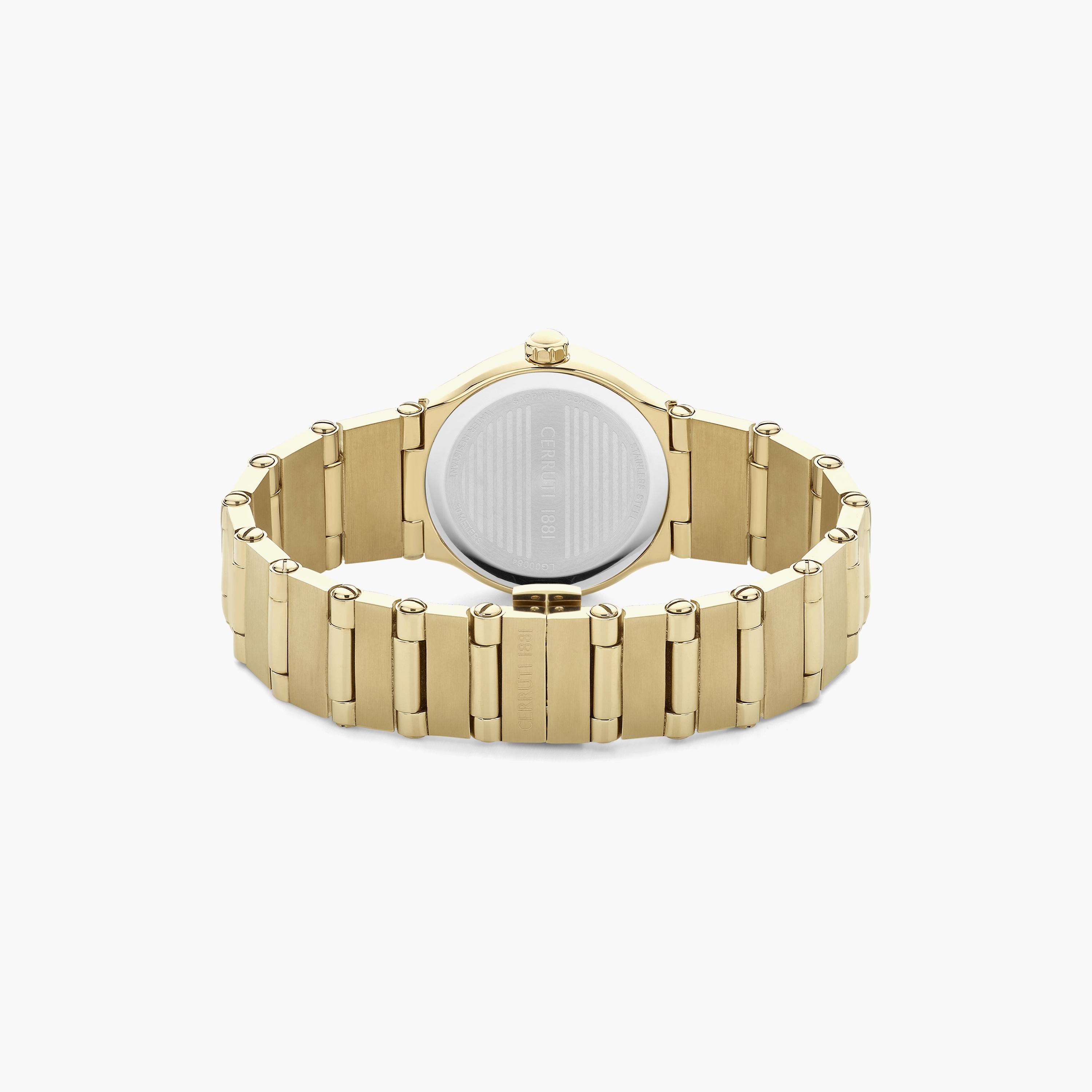 ساعة شيروتي 1881 ذو انالوج للنساء بسوار ذهبي مع ستانلس ستيل | CIWLG0008404-women-watchesandjewellery-watches-image-3