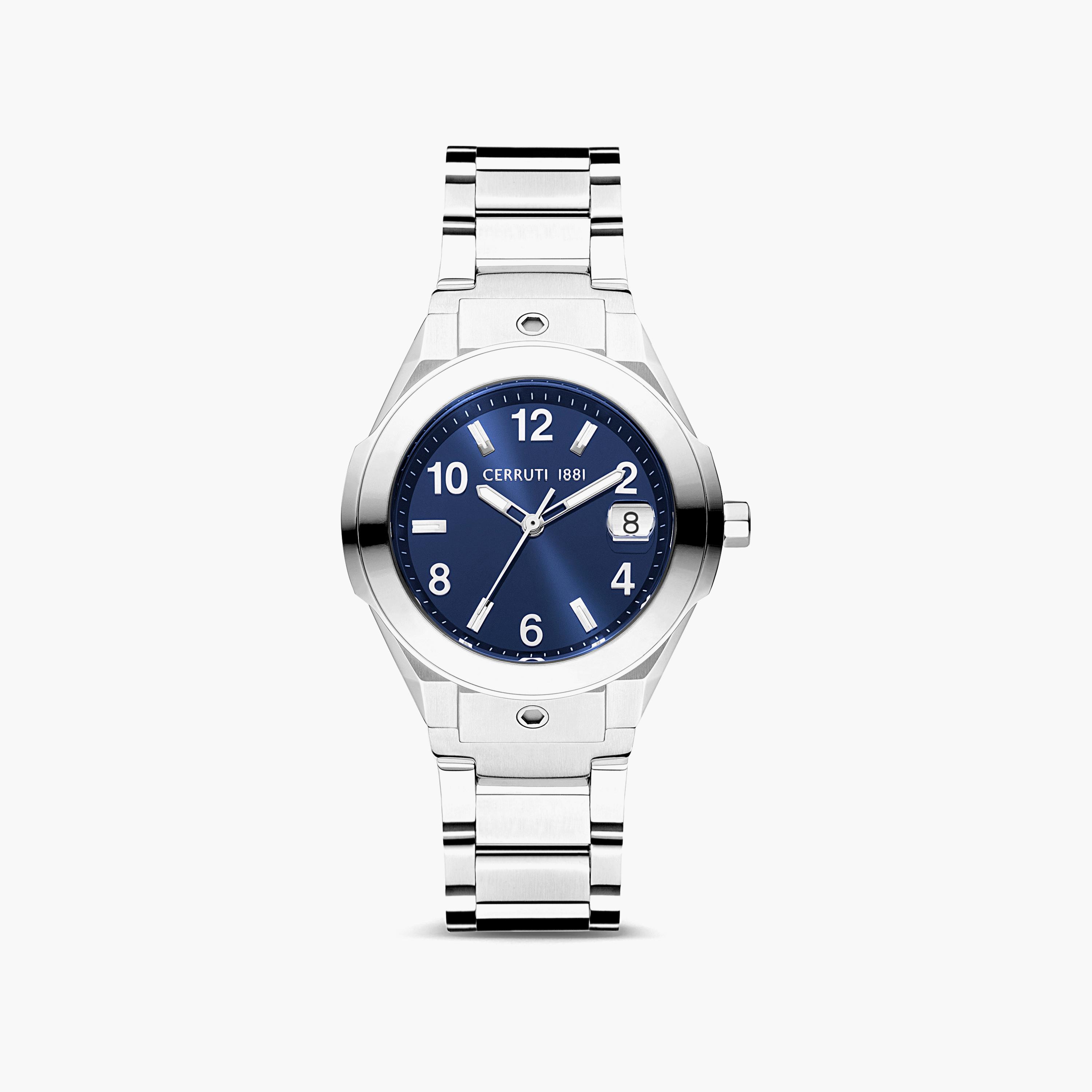 ساعة شيروتي 1881 ذو انالوج للنساء بسوار فضي مع ستانلس ستيل | CIWLH2226004-women-watchesandjewellery-watches-image-1