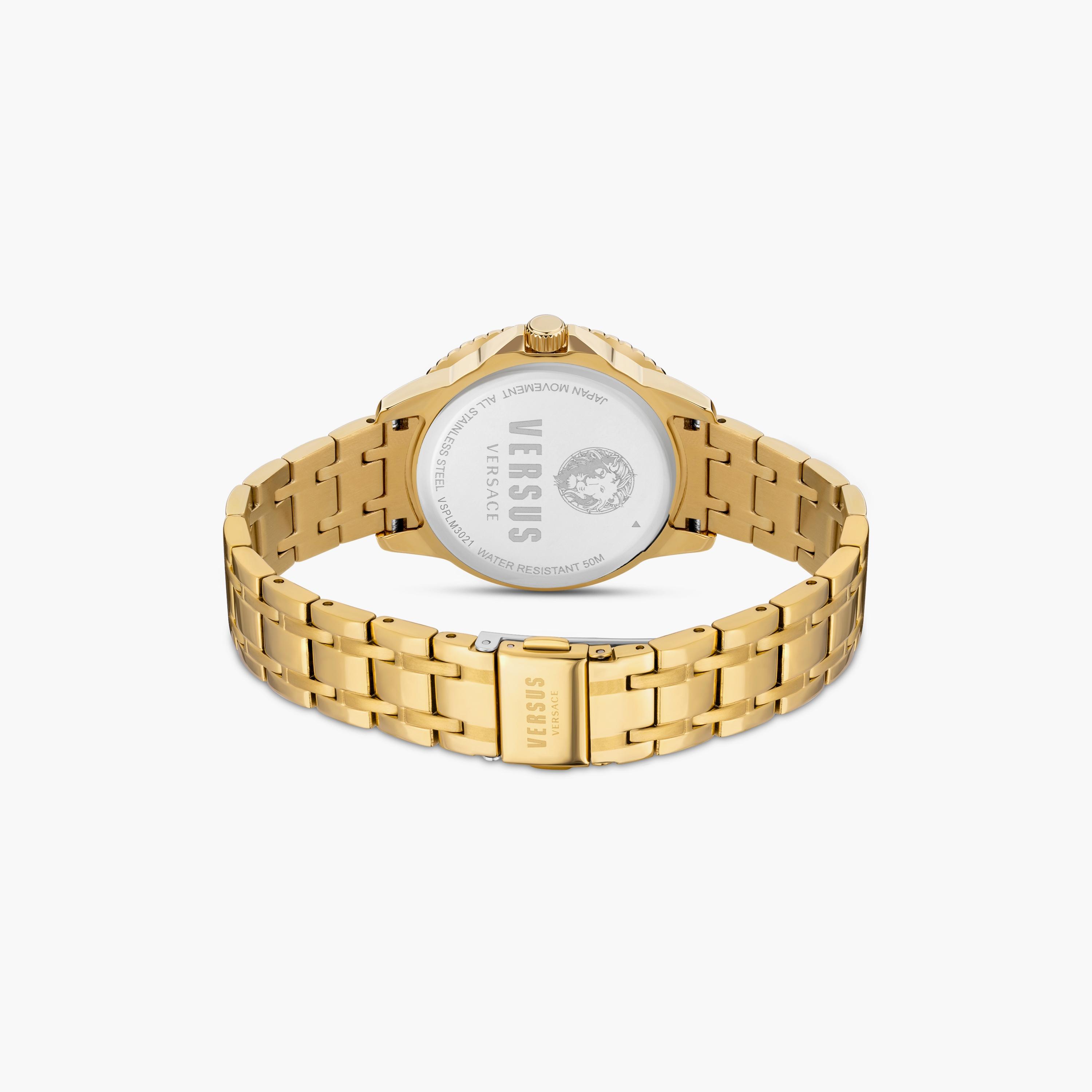 ساعة فيرسوس فيرساتشي ذو انالوج للنساء بسوار ذهبي مع ستانلس ستيل | V WVSPLM3021-women-watchesandjewellery-watches-image-3