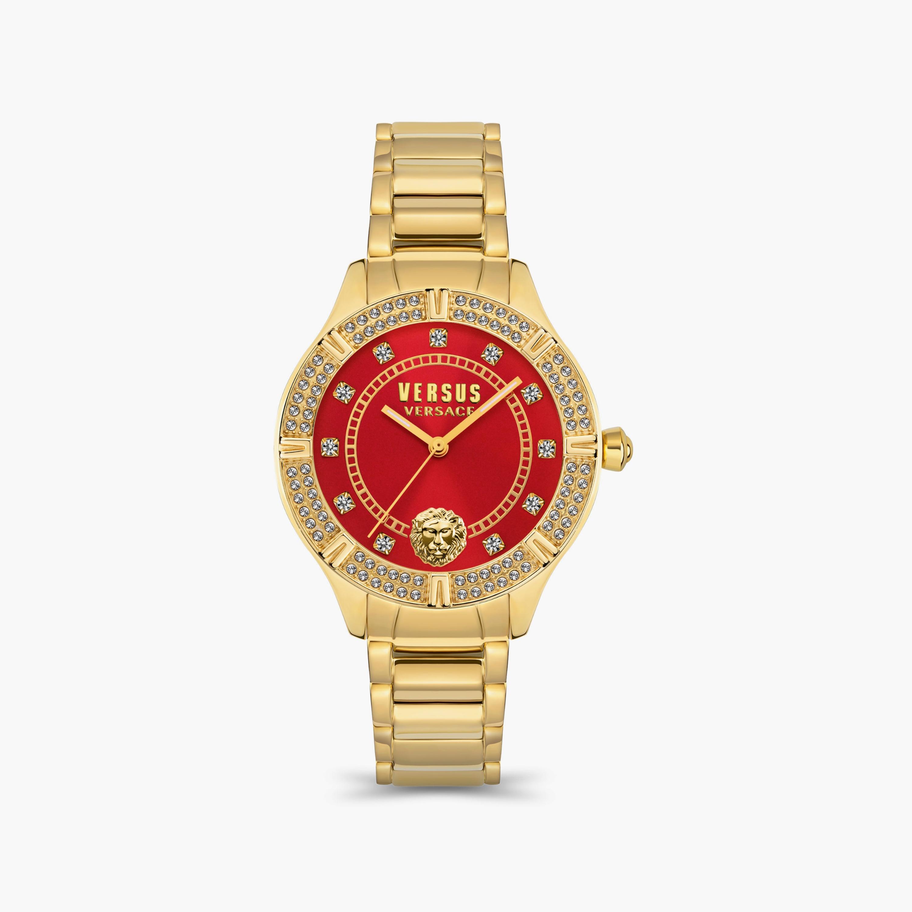 ساعة فيرسوس فيرساتشي ذو انالوج للنساء بسوار ذهبي مع ستانلس ستيل | V WVSP264321-women-watchesandjewellery-watches-image-1